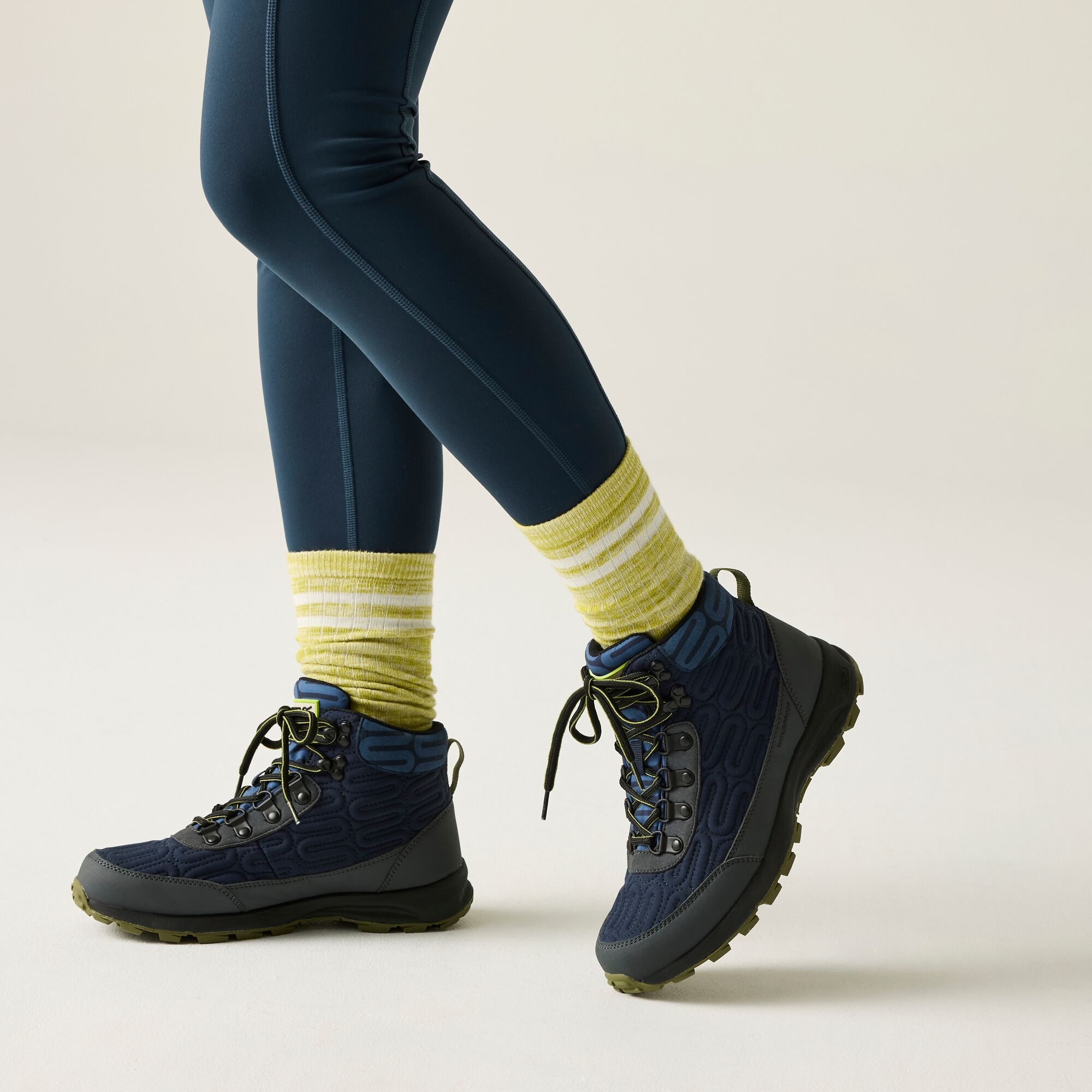 Regatta Regatta Orla Kiely Buty damskie trekkingowe Printed Niebieski