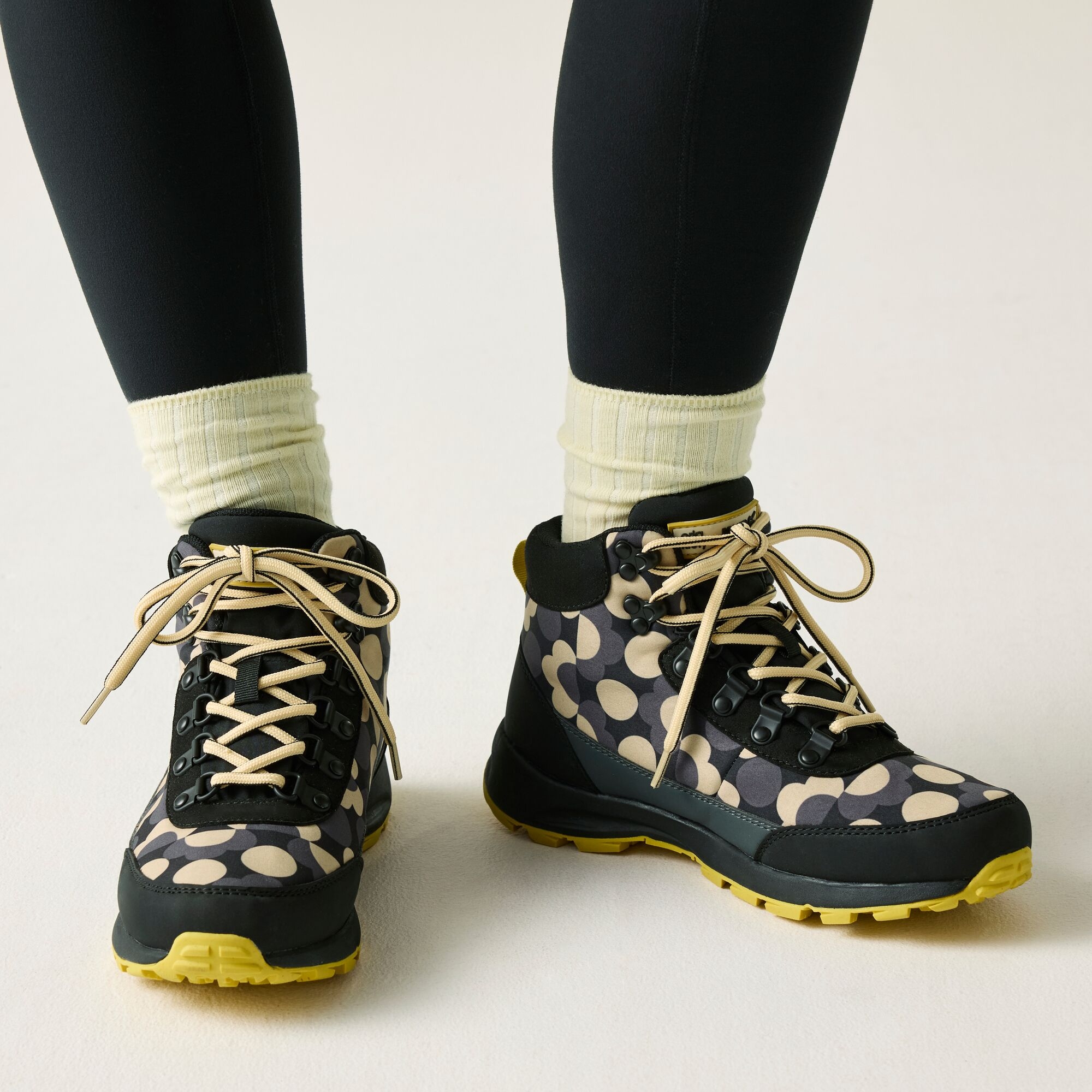 Regatta Orla Kiely Buty damskie trekkingowe Printed Czarny
