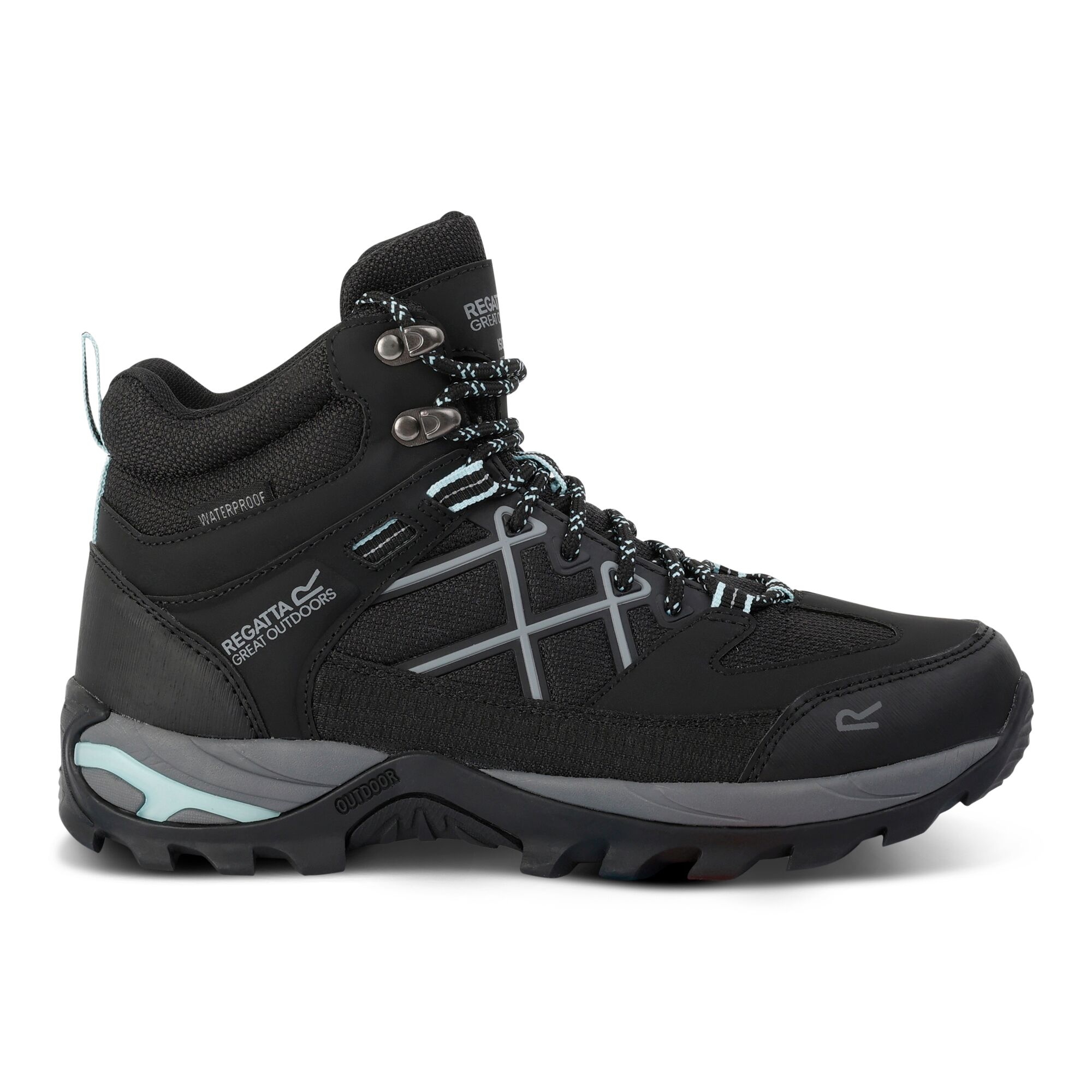 Regatta Buty damskie trekkingowe z membraną Samaris III Czarny