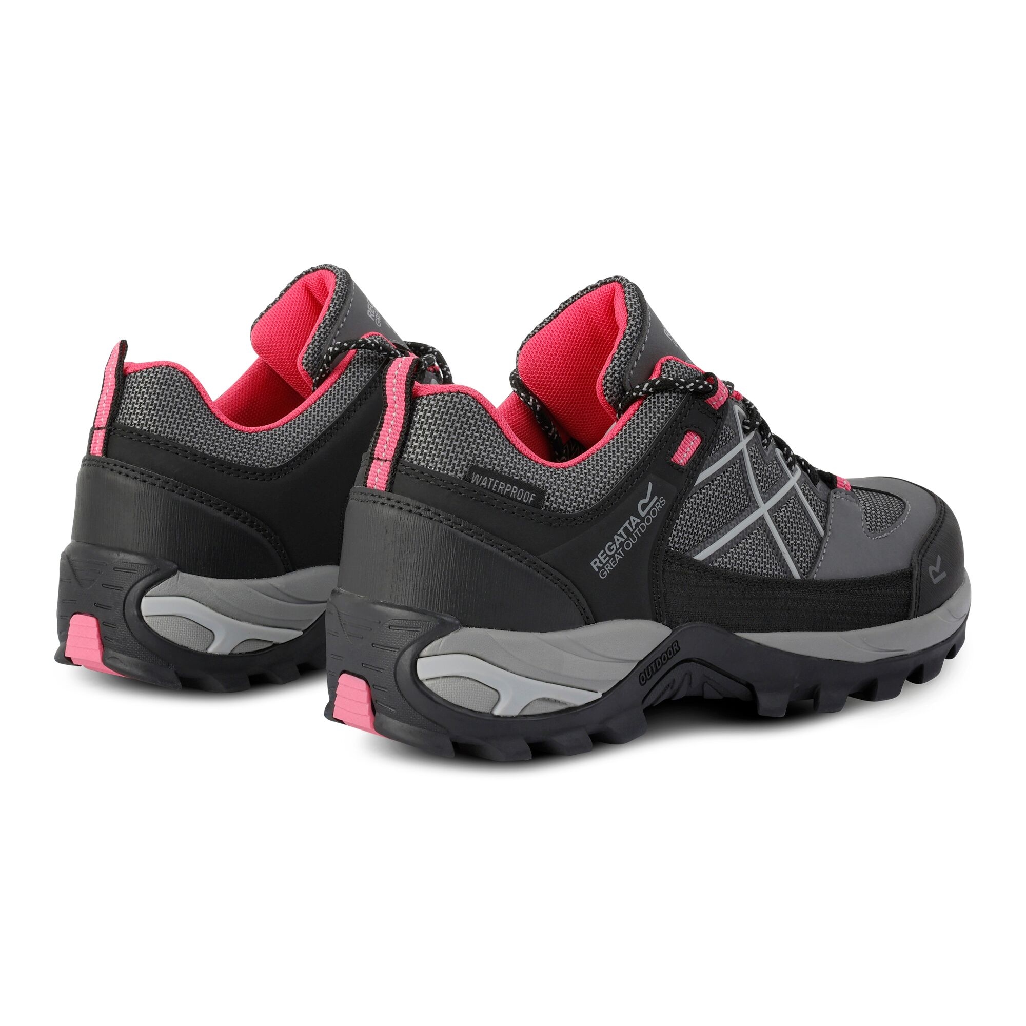 Regatta   Buty damskie trekkingowe niskie z membraną Samaris III Szary