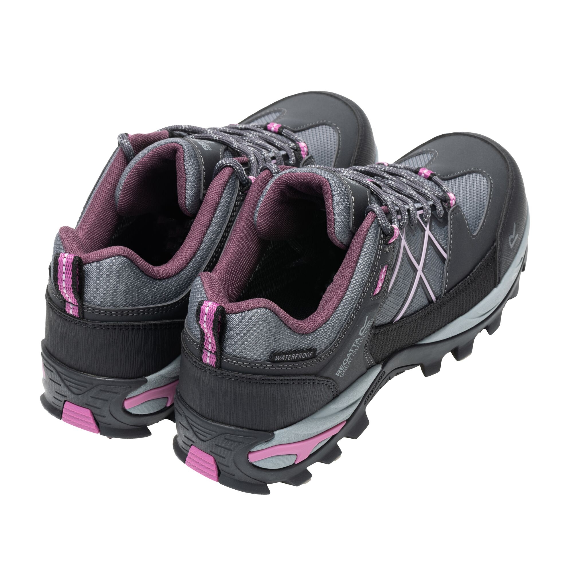 Regatta   Buty damskie trekkingowe niskie z membraną Samaris III Szary