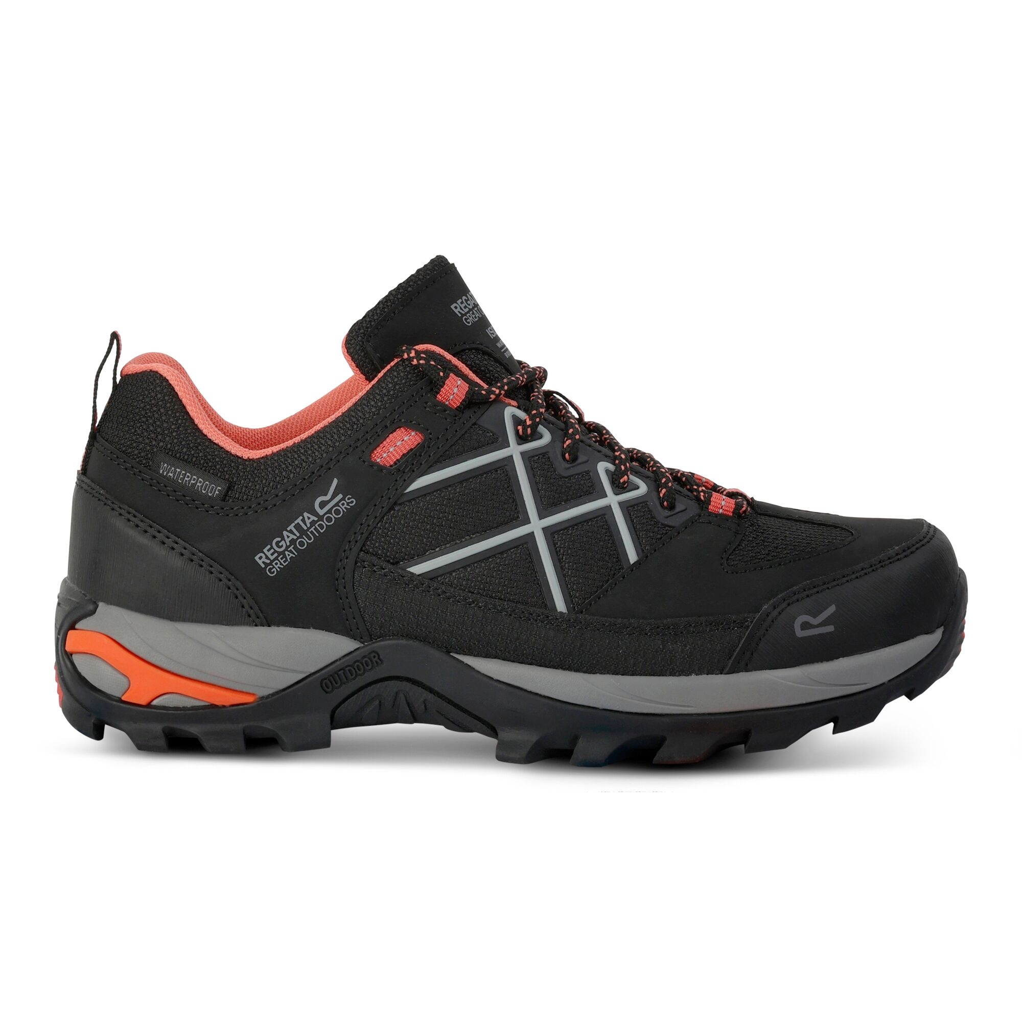Regatta Damskie Buty Trekkingowe Samaris III Low Czarny, Rozmiar: 39