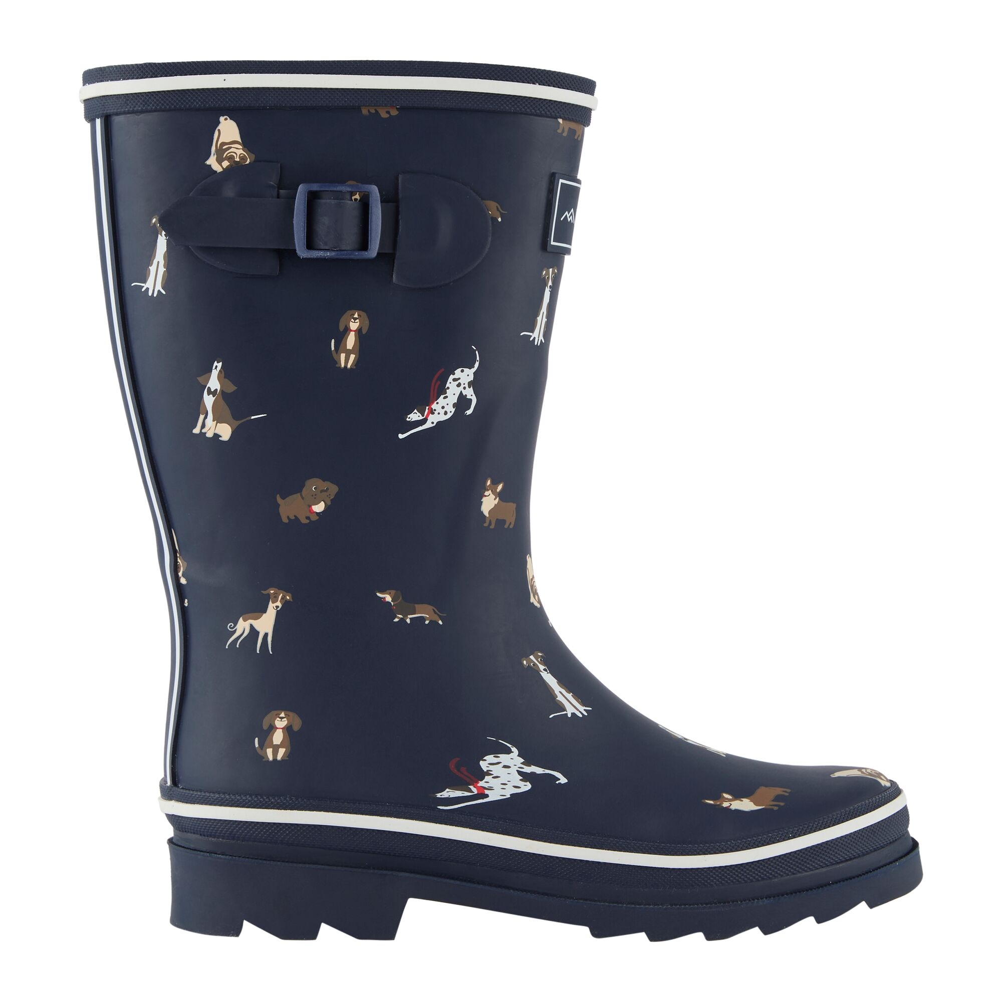 Regatta (8 Uk, Navy Dogs) Womens Amelia Mid Length Wellies - Image 2