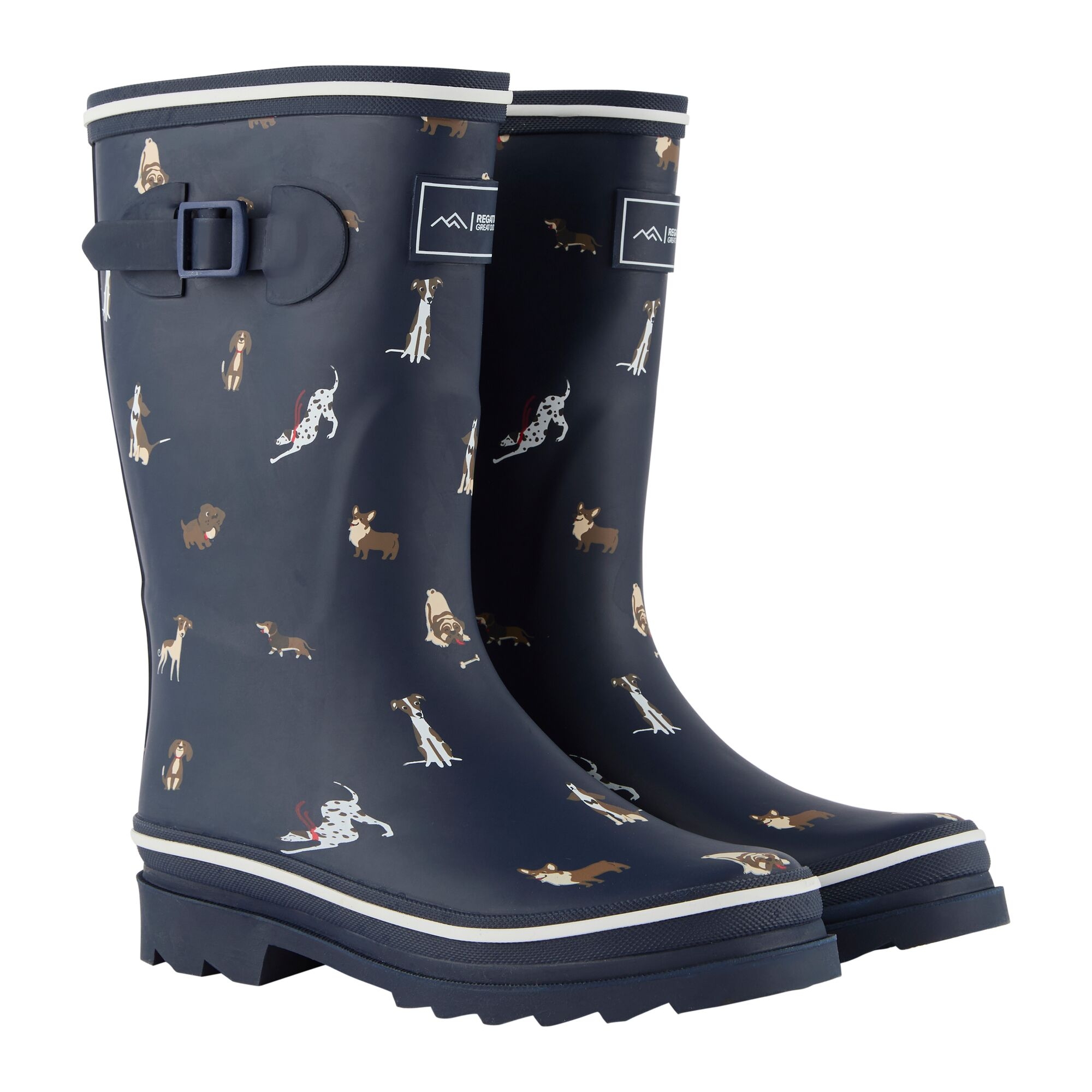 Regatta Kalosze damskie Amelia Niebieski