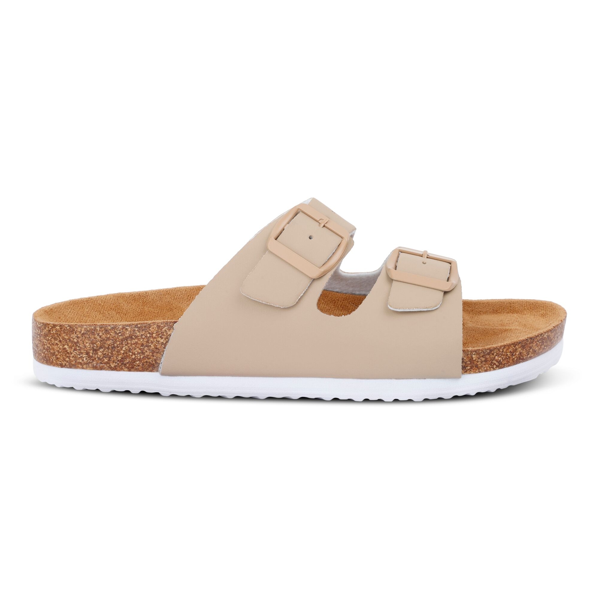 Regatta (4 Uk, White Pepper) Womens Lady Mia Cork Wedge Summer Flip Flop Sandals - Abstract Floral - Image 2