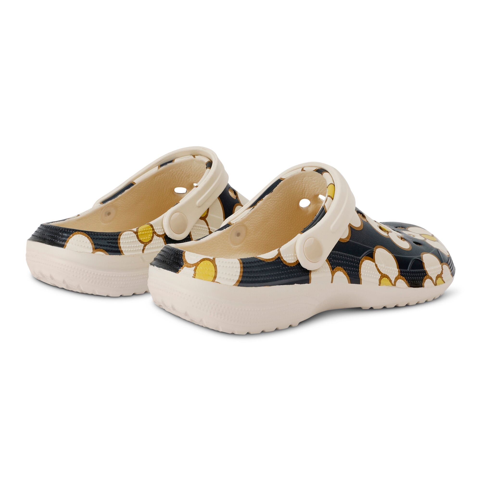 Regatta Orla Kiely - Damskie Sandały Clog Czarny