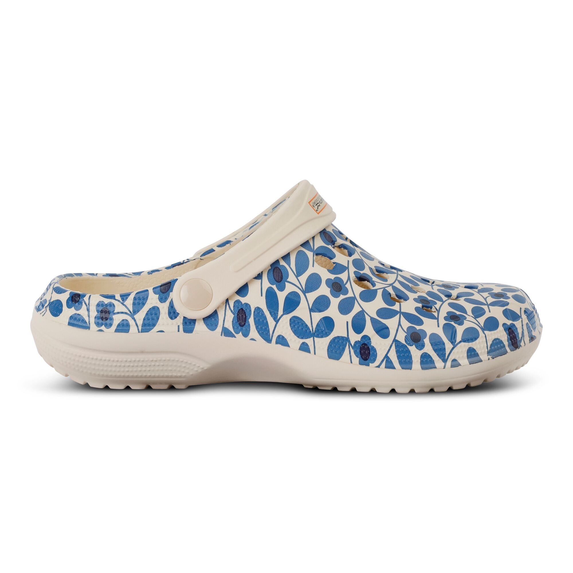 Regatta Orla Kiely - Damskie Sandały Clog Niebieski, Rozmiar: 40