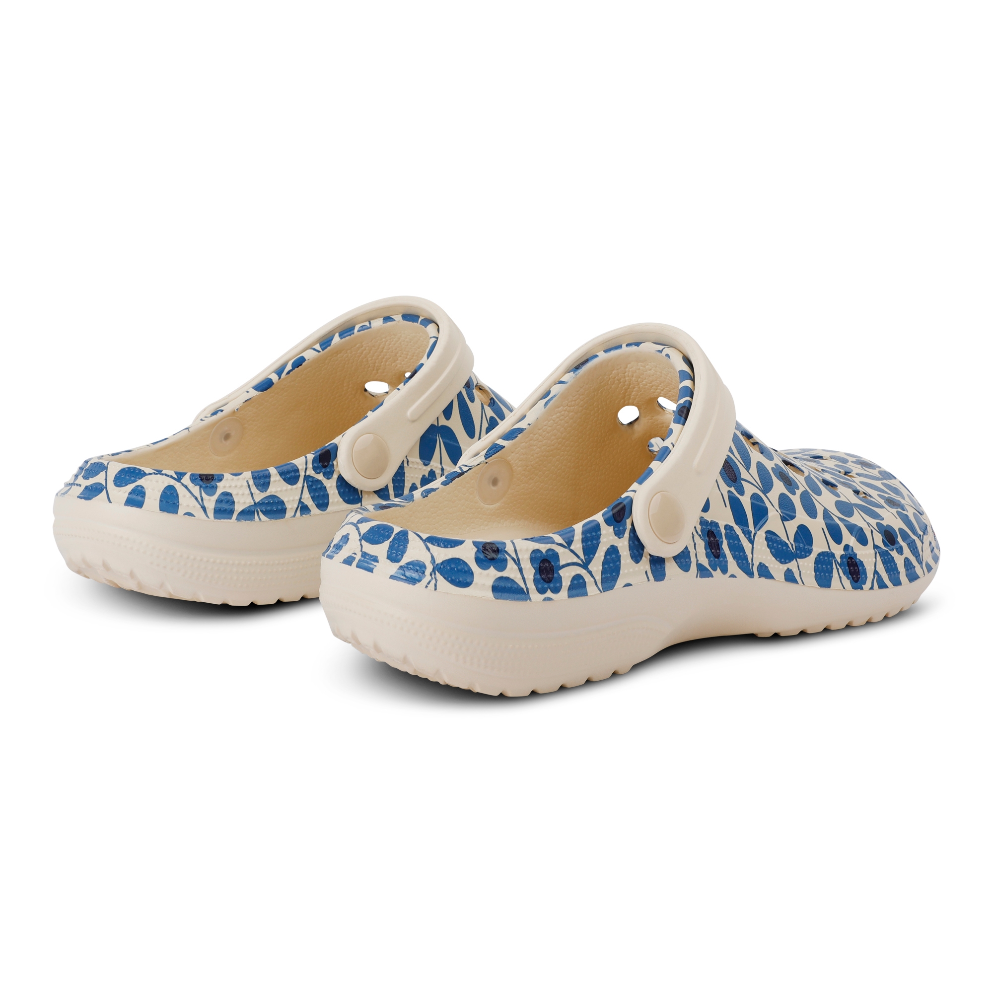 Regatta Orla Kiely - Damskie Sandały Clog Niebieski