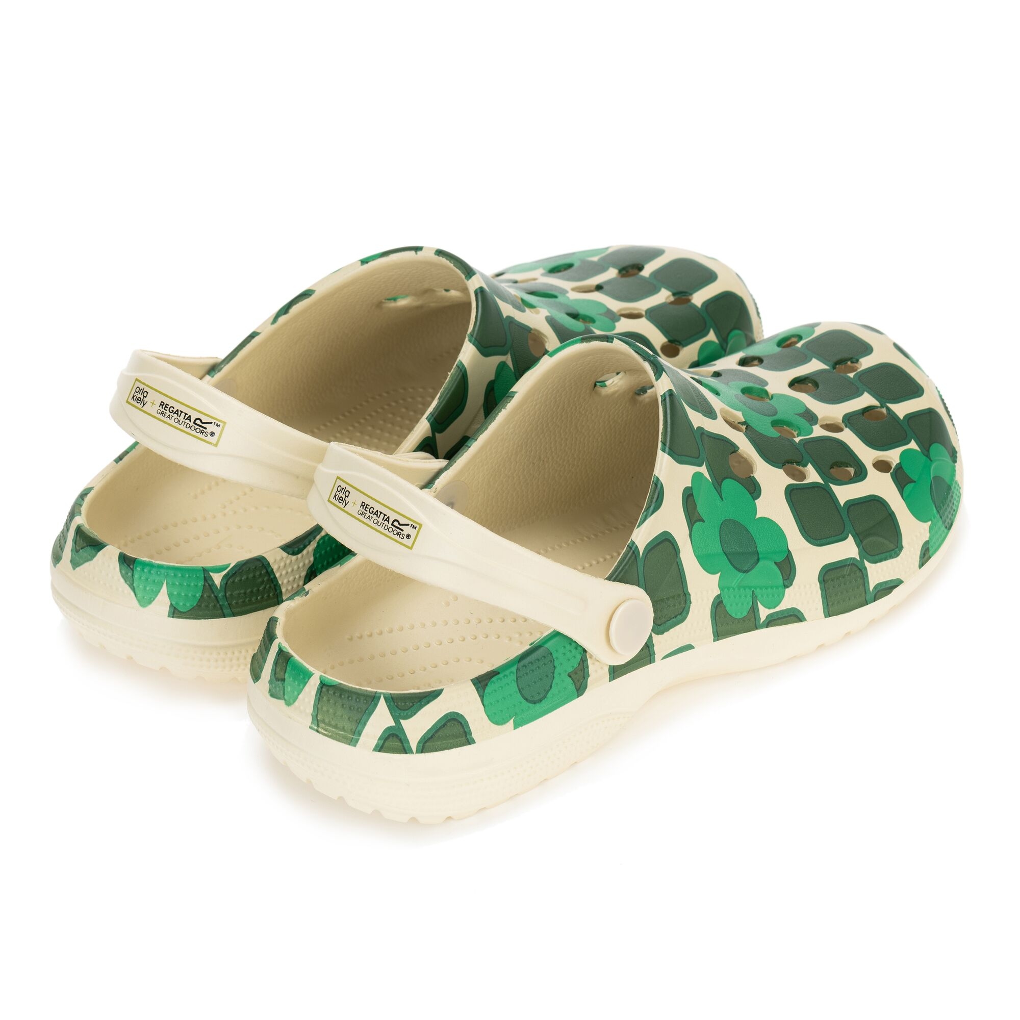 Regatta   Orla Kiely Sandały damskie Clog Zielony
