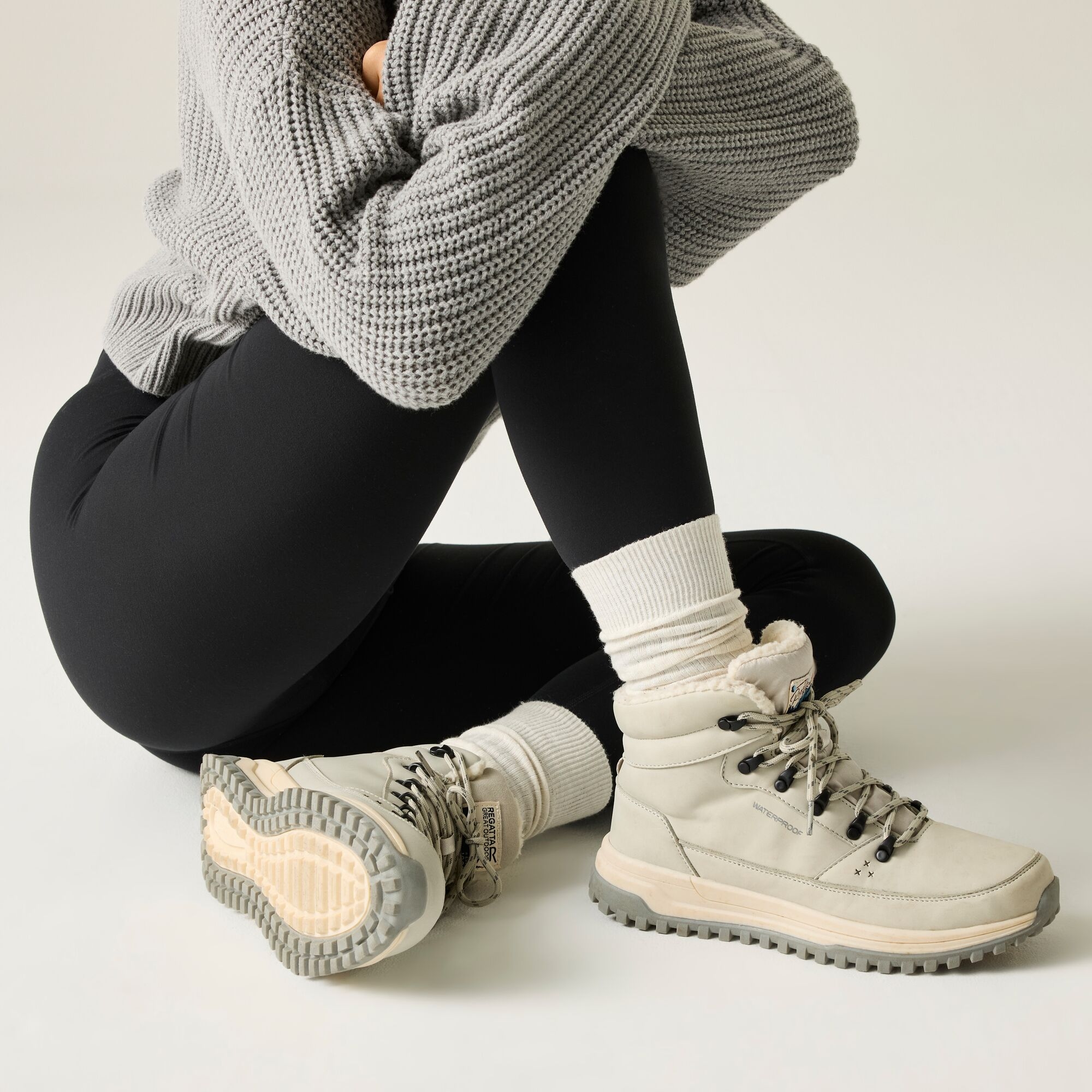 Regatta Trapery damskie z membraną Sherbourne Szary