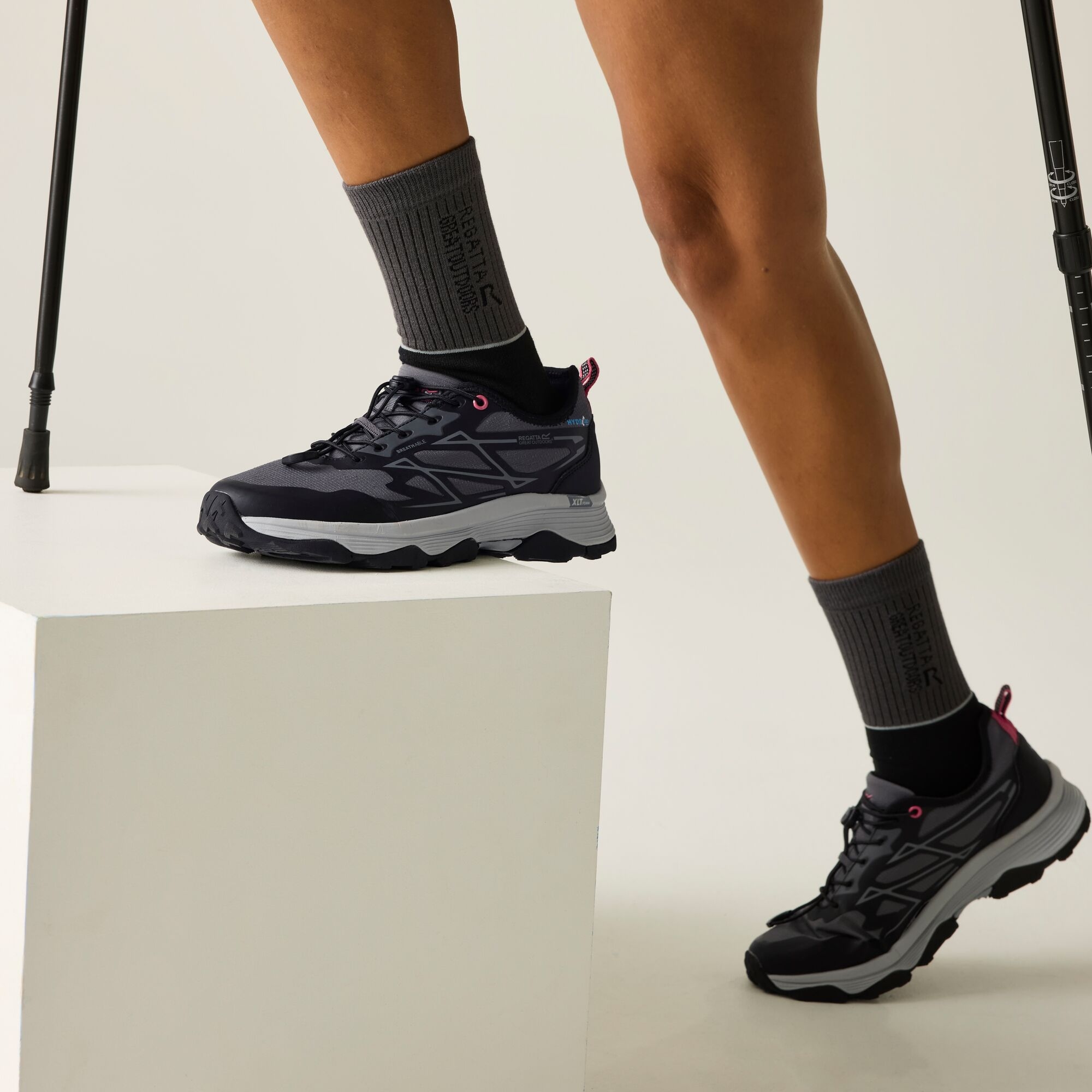 Regatta Women's Blaze Trainers - Grey UK Size 5 - Image 1