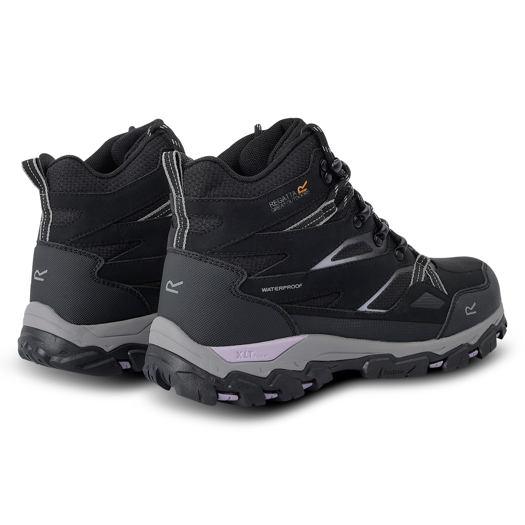 Regatta   Buty damskie trekkingowe wysokie z membraną Holcombe III Niebieski