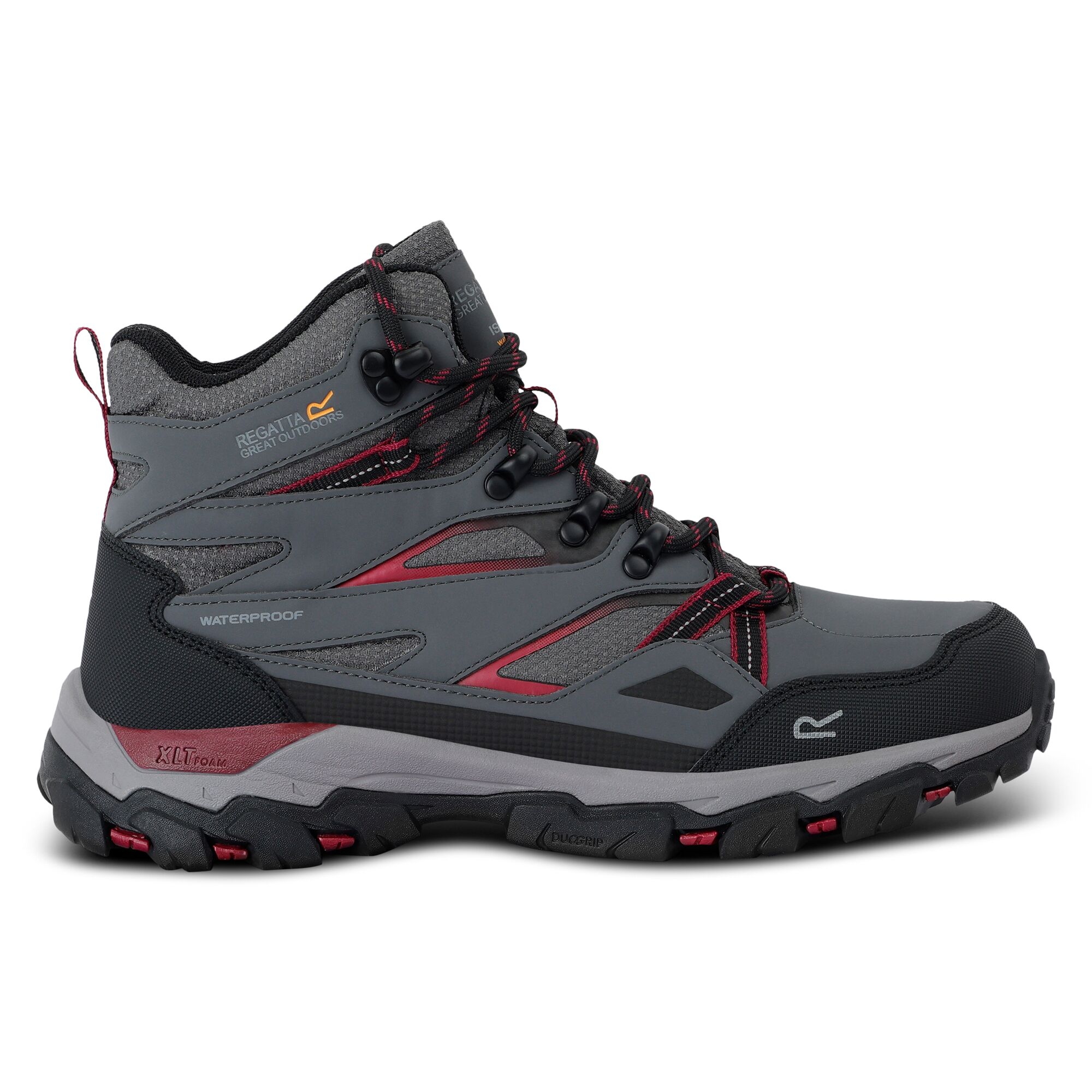 Regatta Damskie Buty Trekkingowe Wysokie Holcombe III Szary, Rozmiar: 42