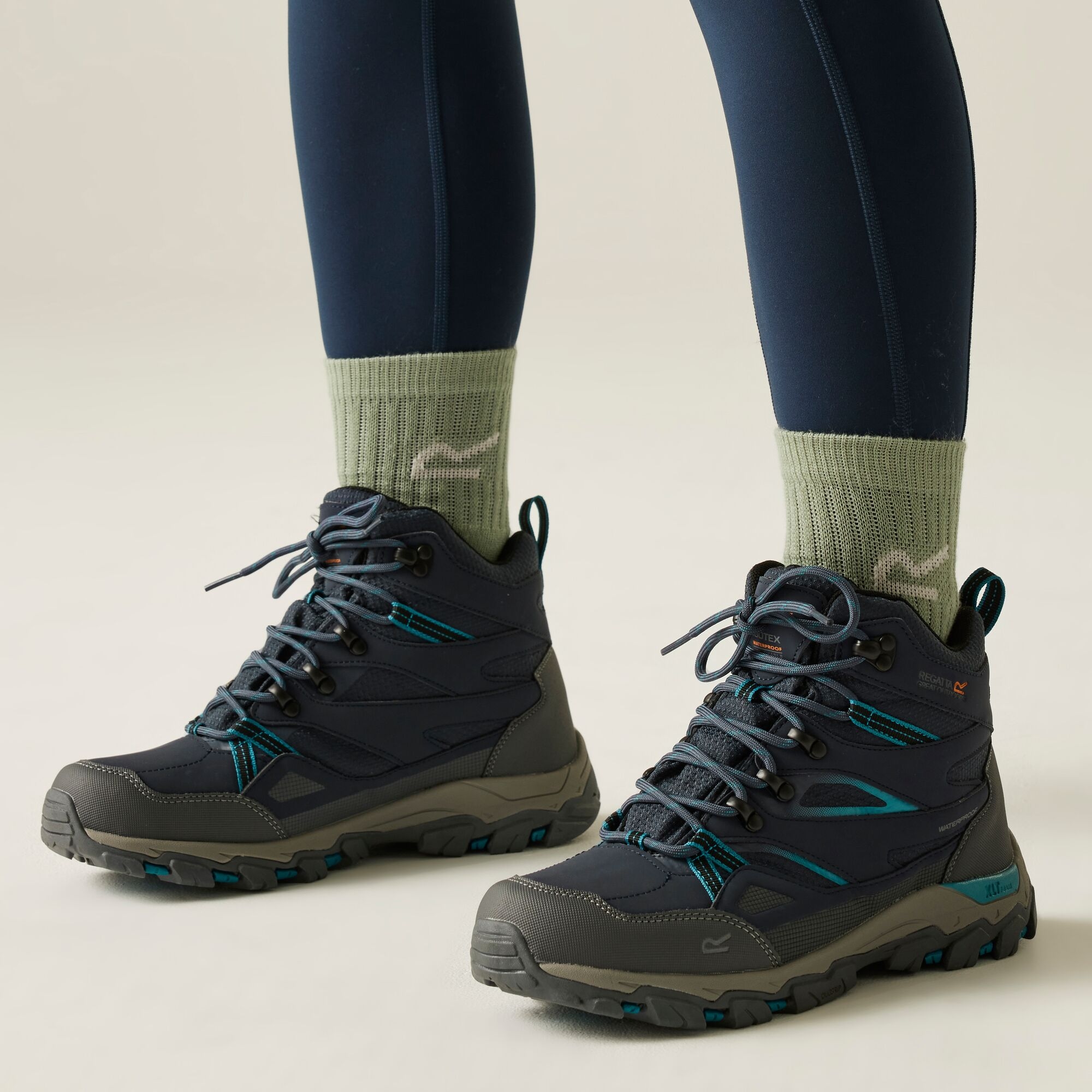 Regatta Women's Holcombe Iii Walking Boots - Blue UK Size 6 - Image 1