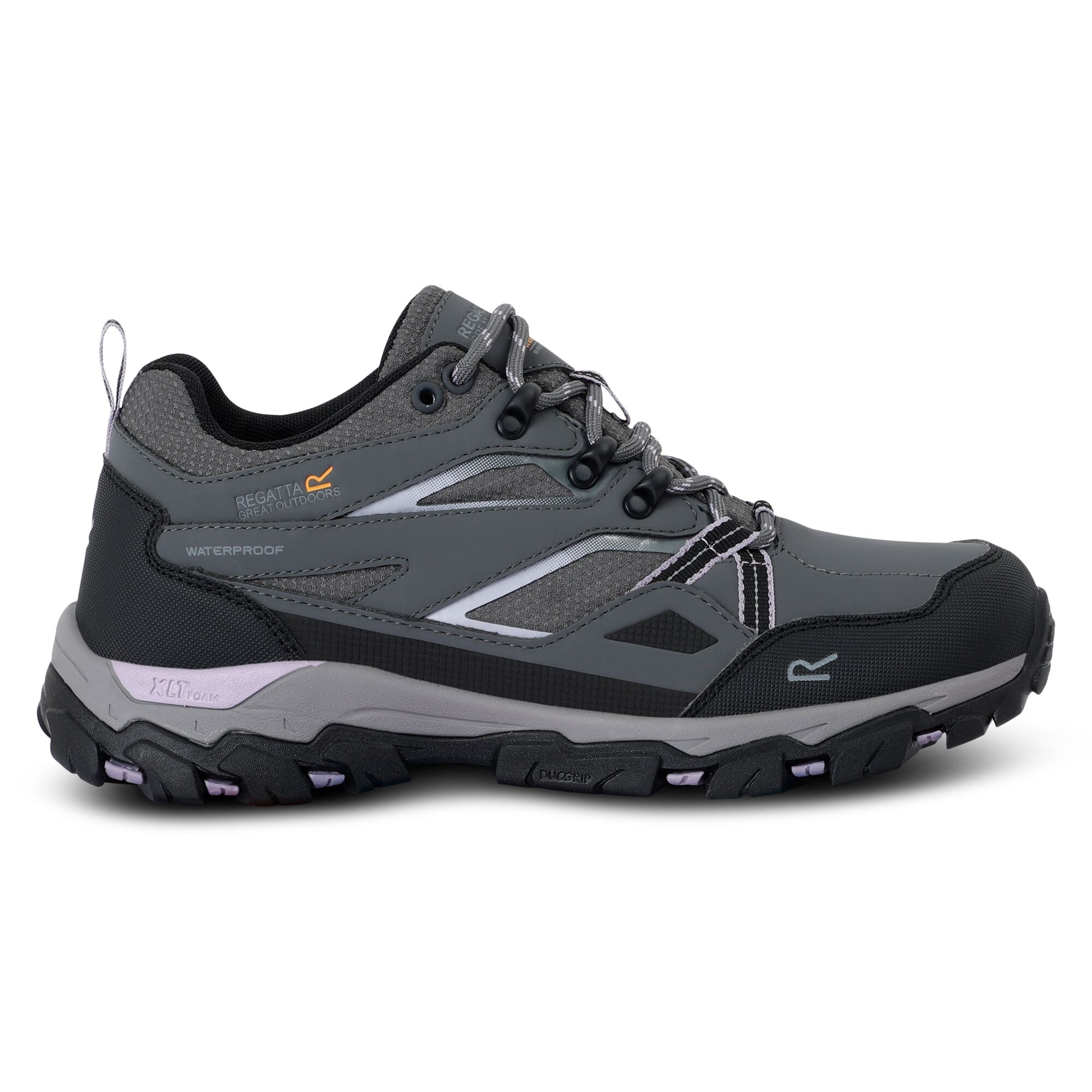 Regatta Damskie Buty Trekkingowe Niskie Holcombe III Szary, Rozmiar: 36