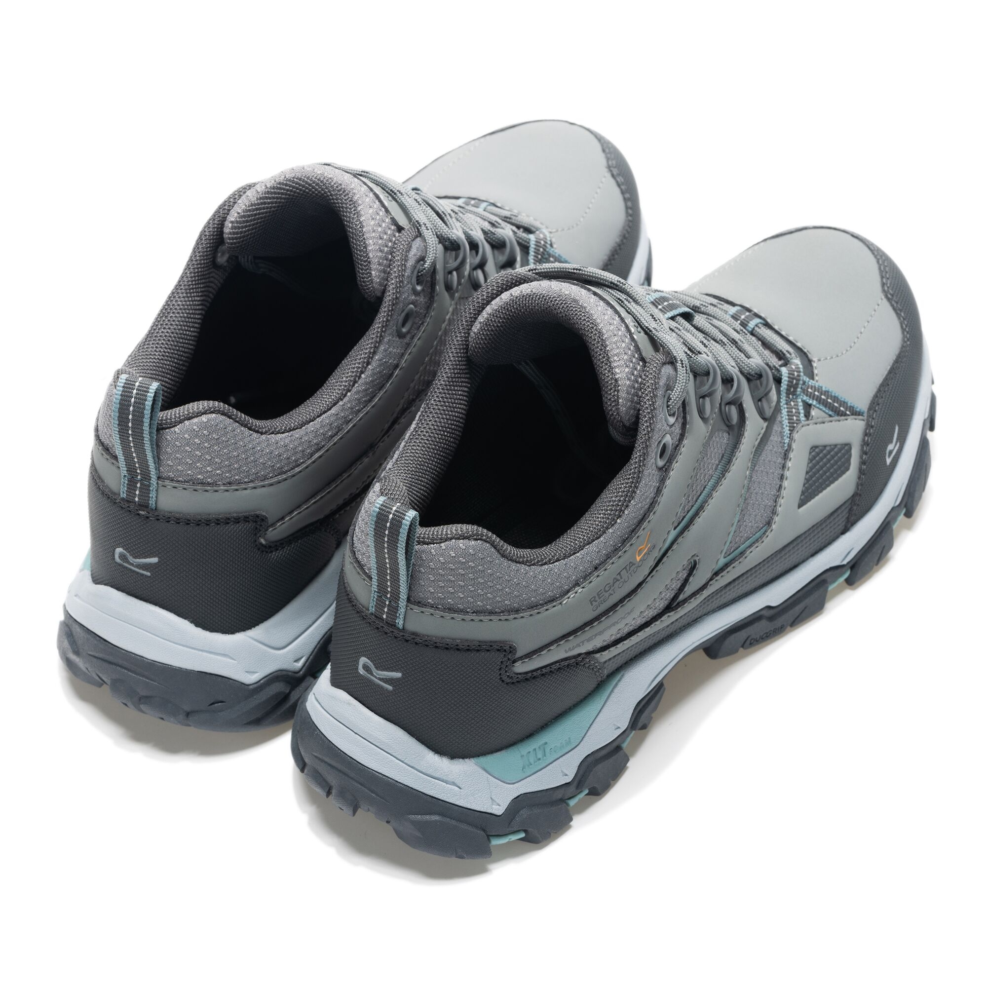 Regatta   Buty damskie trekkingowe niskie z membraną Holcombe III Szary