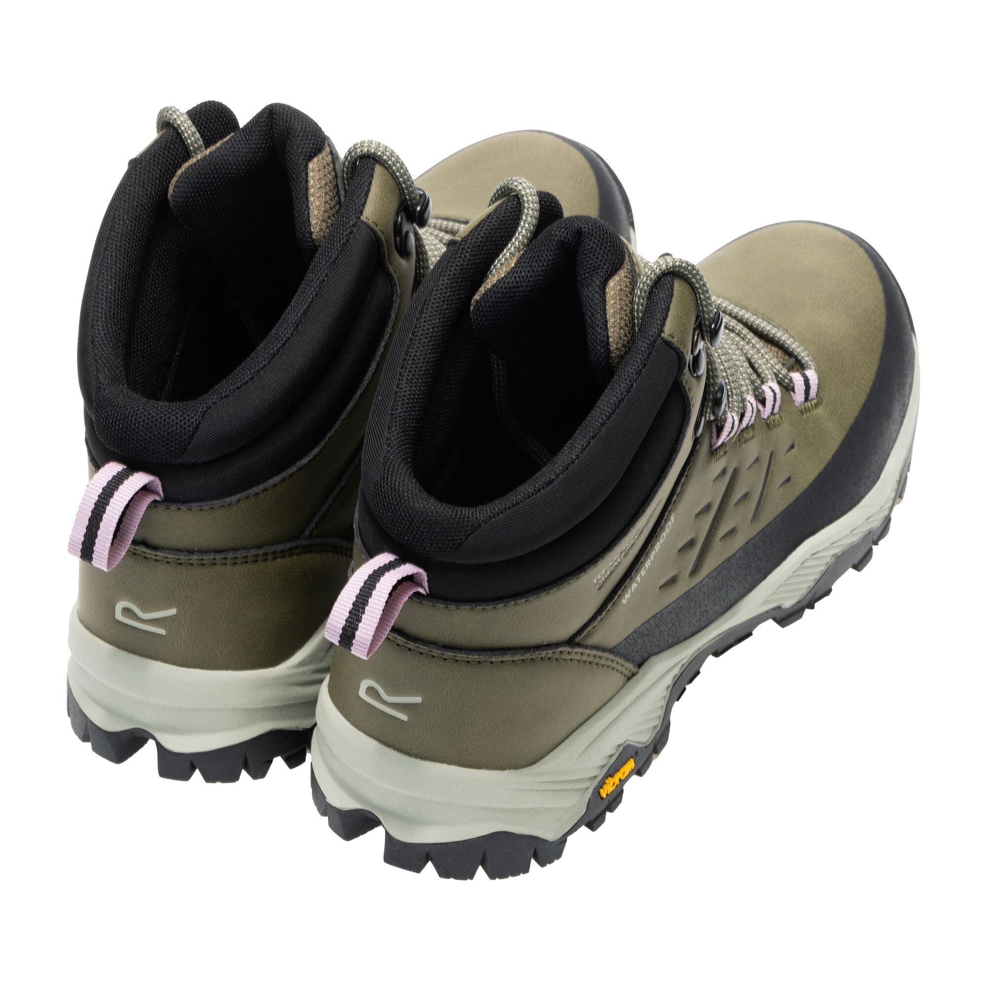 Regatta   Buty damskie trekkingowe wysokie z membraną Blake Vibram Zielony
