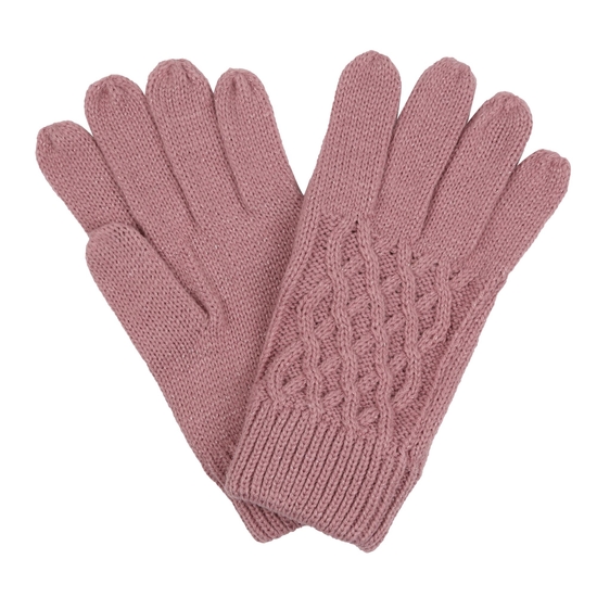 Women's Multimix III Knit Gloves Powder Pink