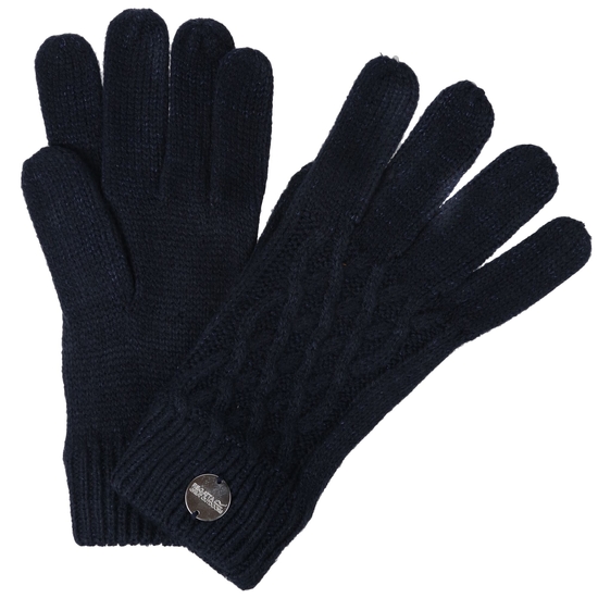Women's Multimix III Knit Gloves Navy