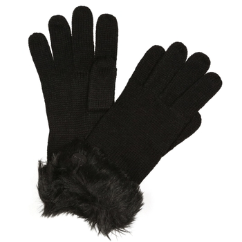 Women's Luz II Knit Gloves Black