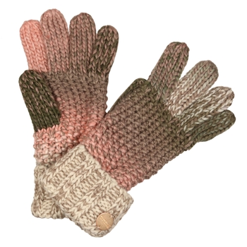 Women's Frosty V Knitted Gloves Light Vanilla