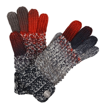 Women's Frosty V Knitted Gloves Navy