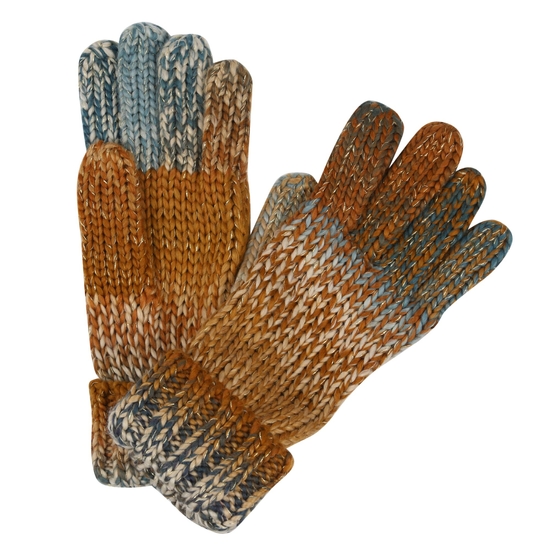 Damskie rękawiczki dzianinowe Frosty Gloves VI Waniliowy
