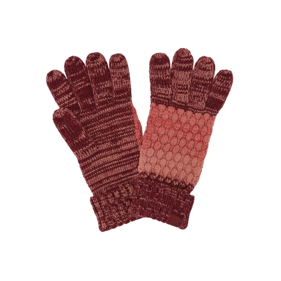 Damskie rękawiczki Frosty VII Czerwony