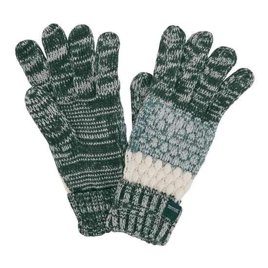 Damskie rękawiczki Frosty VII Ciemnozielony