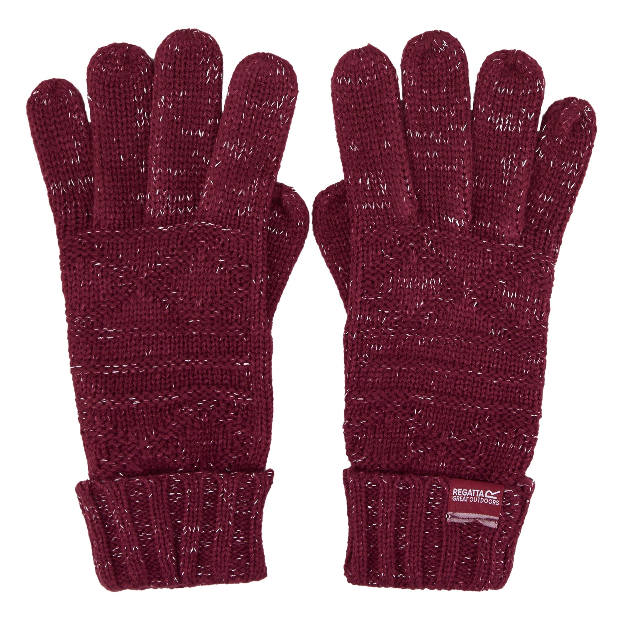 Regatta Multimix V Gloves Women's Red