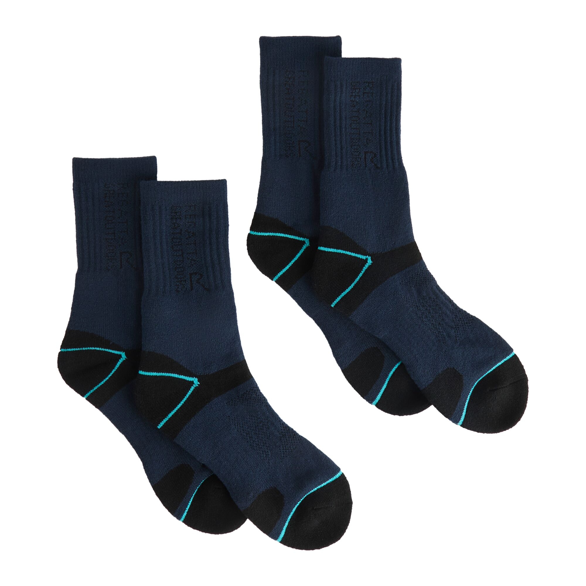 Regatta Skarpety damskie Blister Protect II Czarno-szary