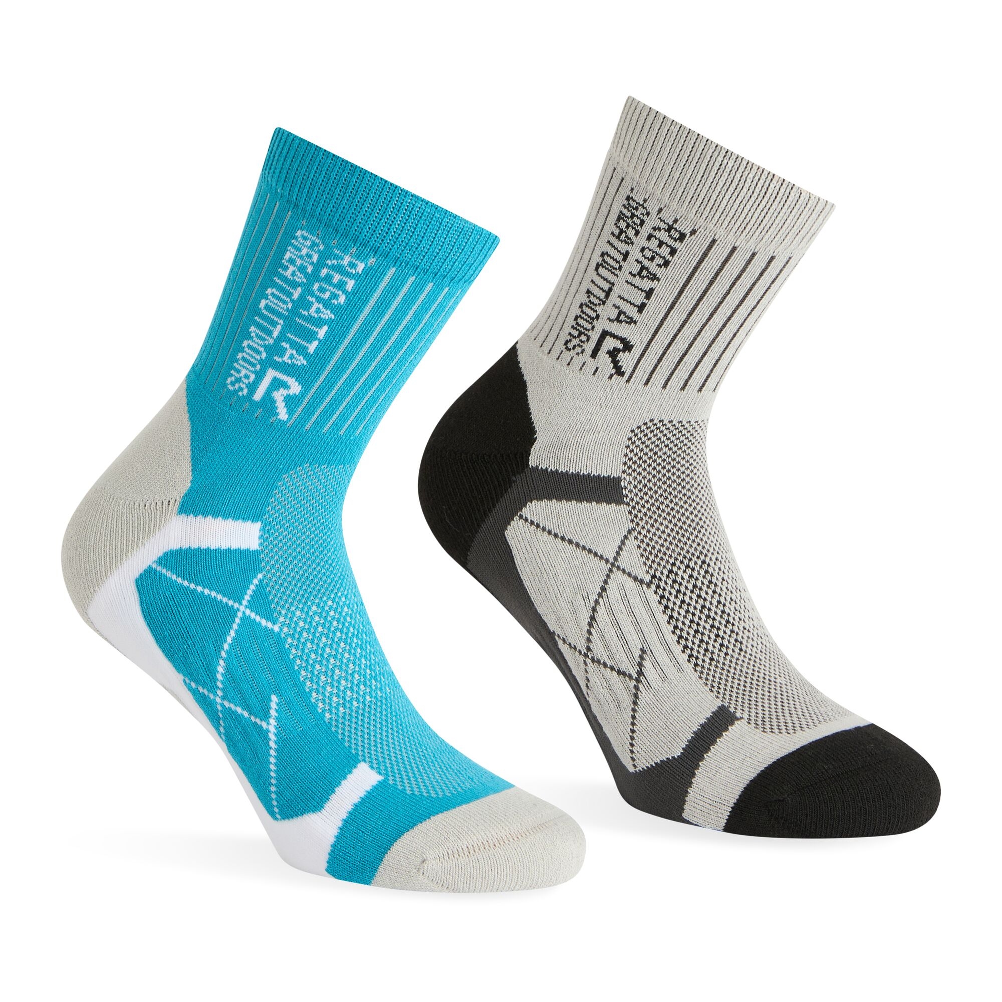 Regatta Skarpety damskie outdoorowe Ladies 2-pak Szary