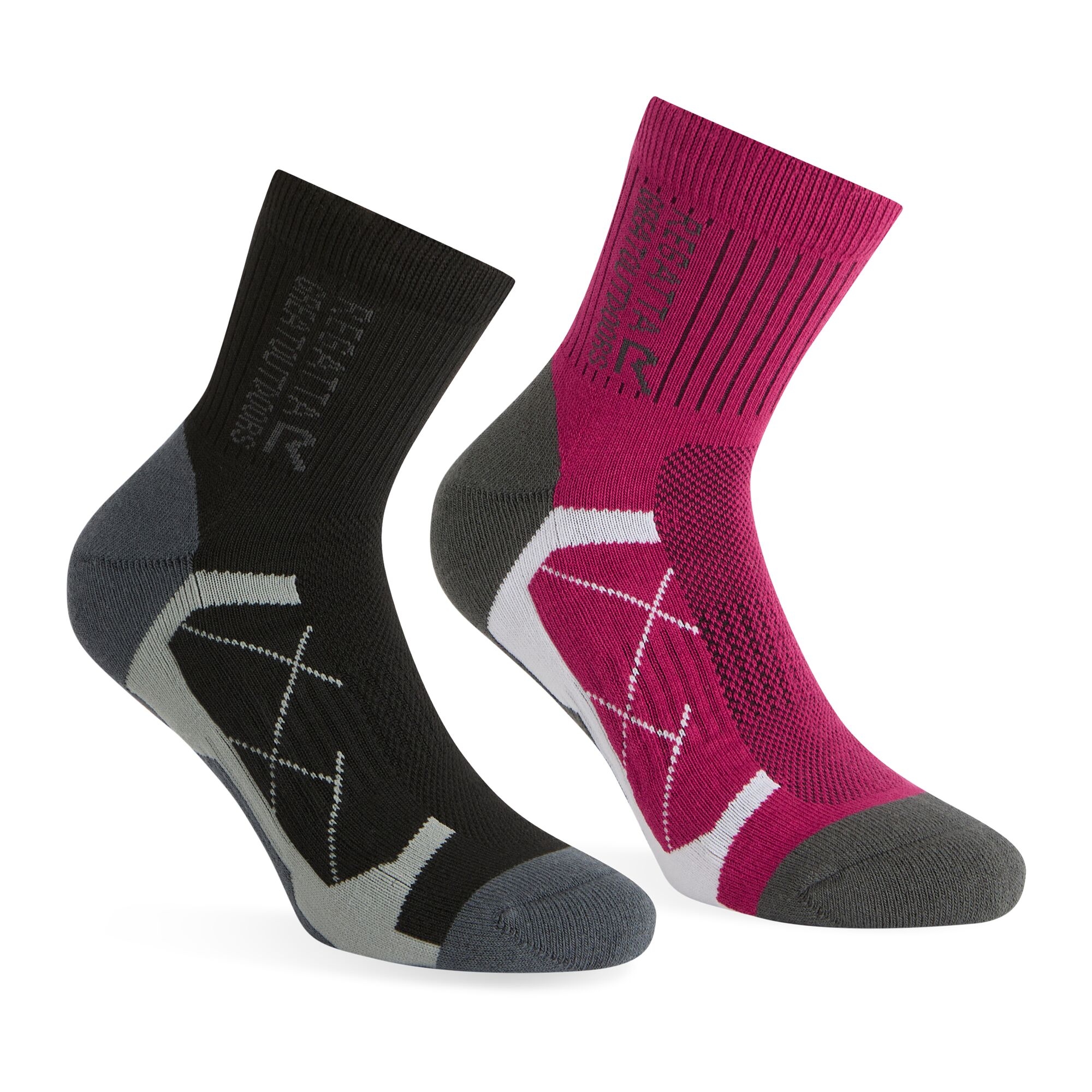 Regatta Skarpety damskie outdoorowe Ladies 2-pak Czarny