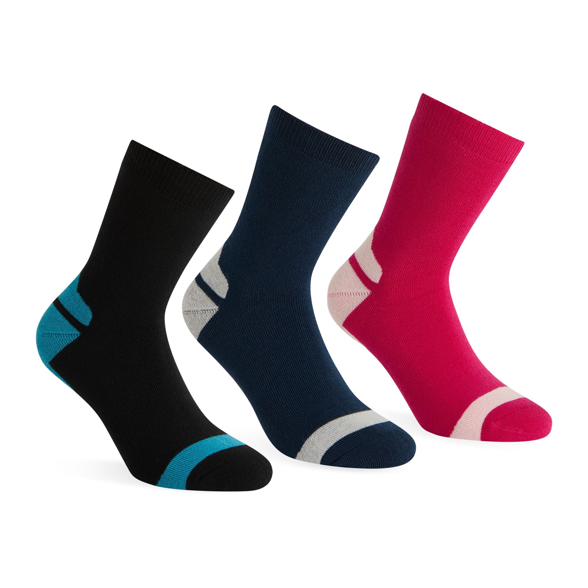 Regatta   Skarpety damskie outdoorowe Ladies 3-pak Czarny