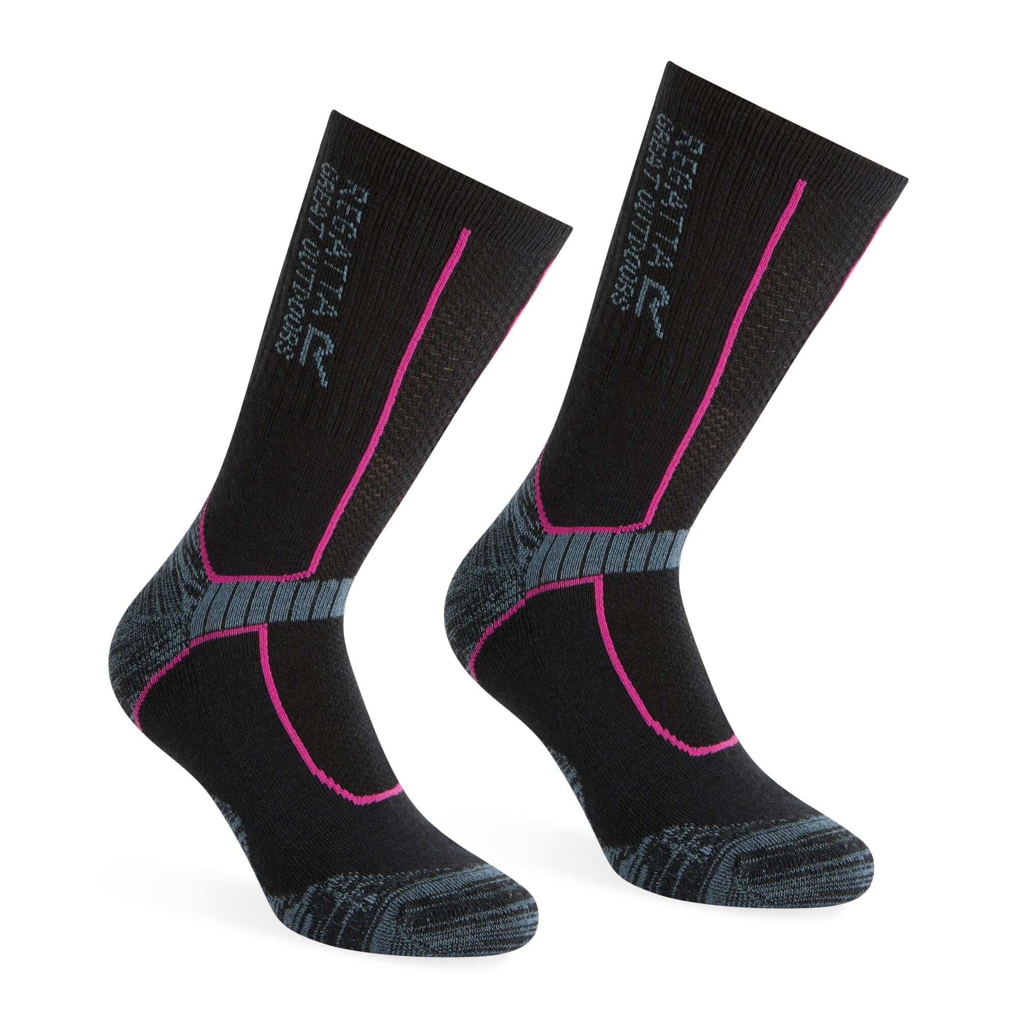 Regatta Skarpety damskie Merino Wool Hiker Czarny