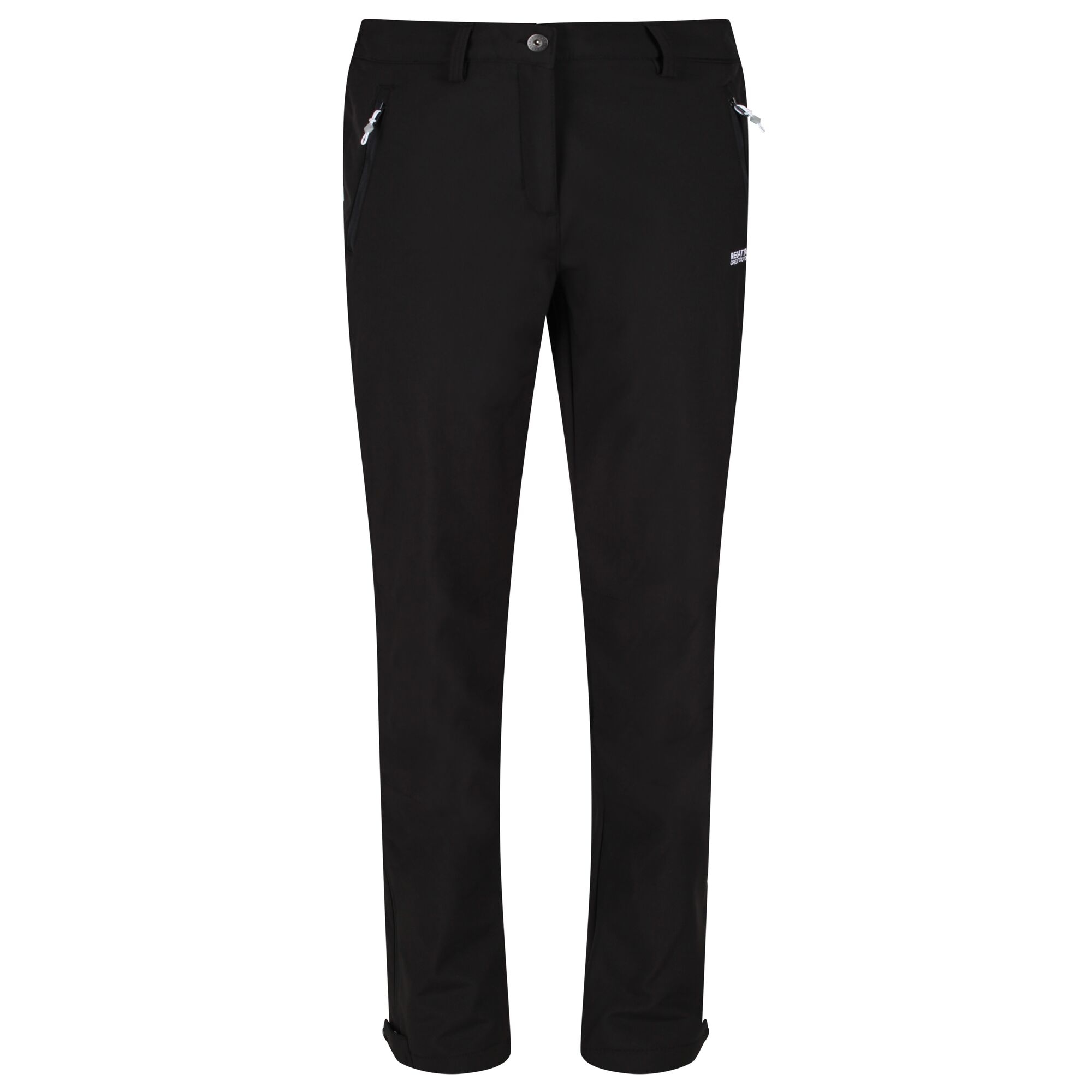Regatta Damskie Spodnie Trekkingowe Softshell Geo II Czarny