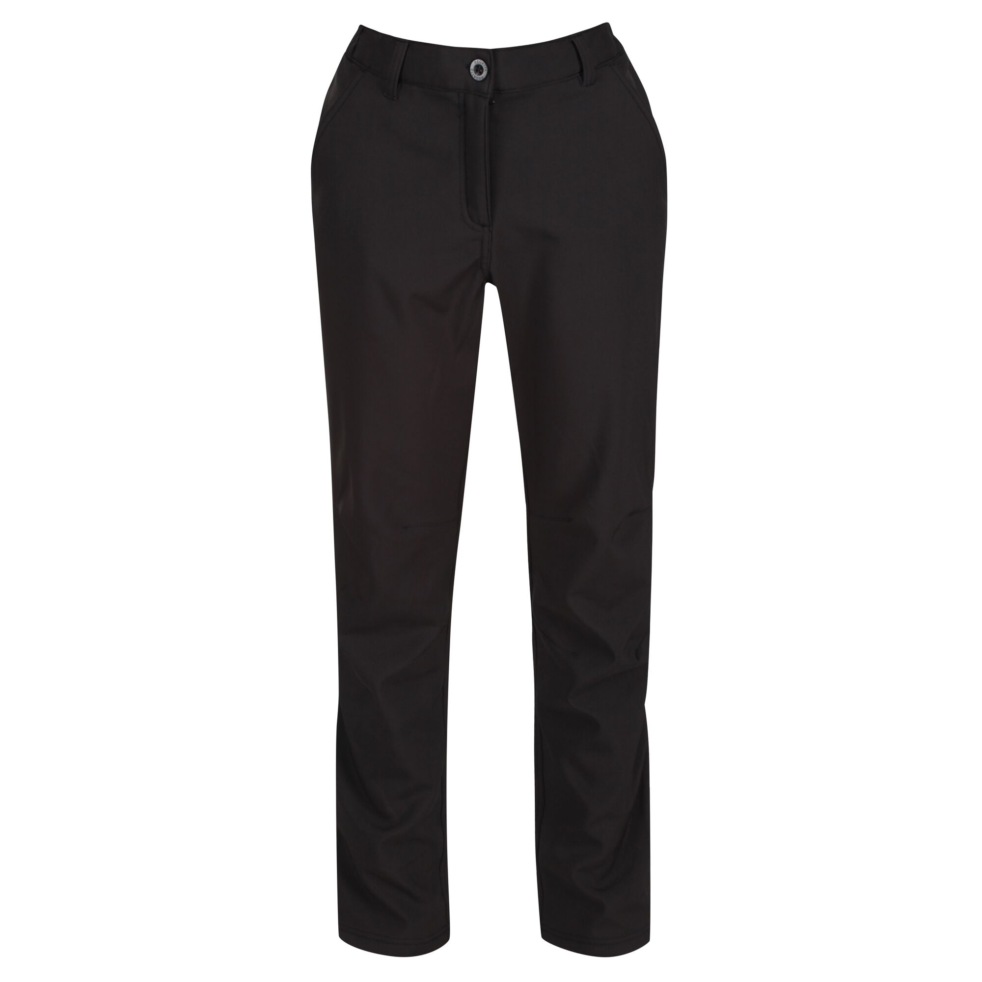 Regatta Damskie Spodnie Trekkingowe Softshell Fenton Czarny