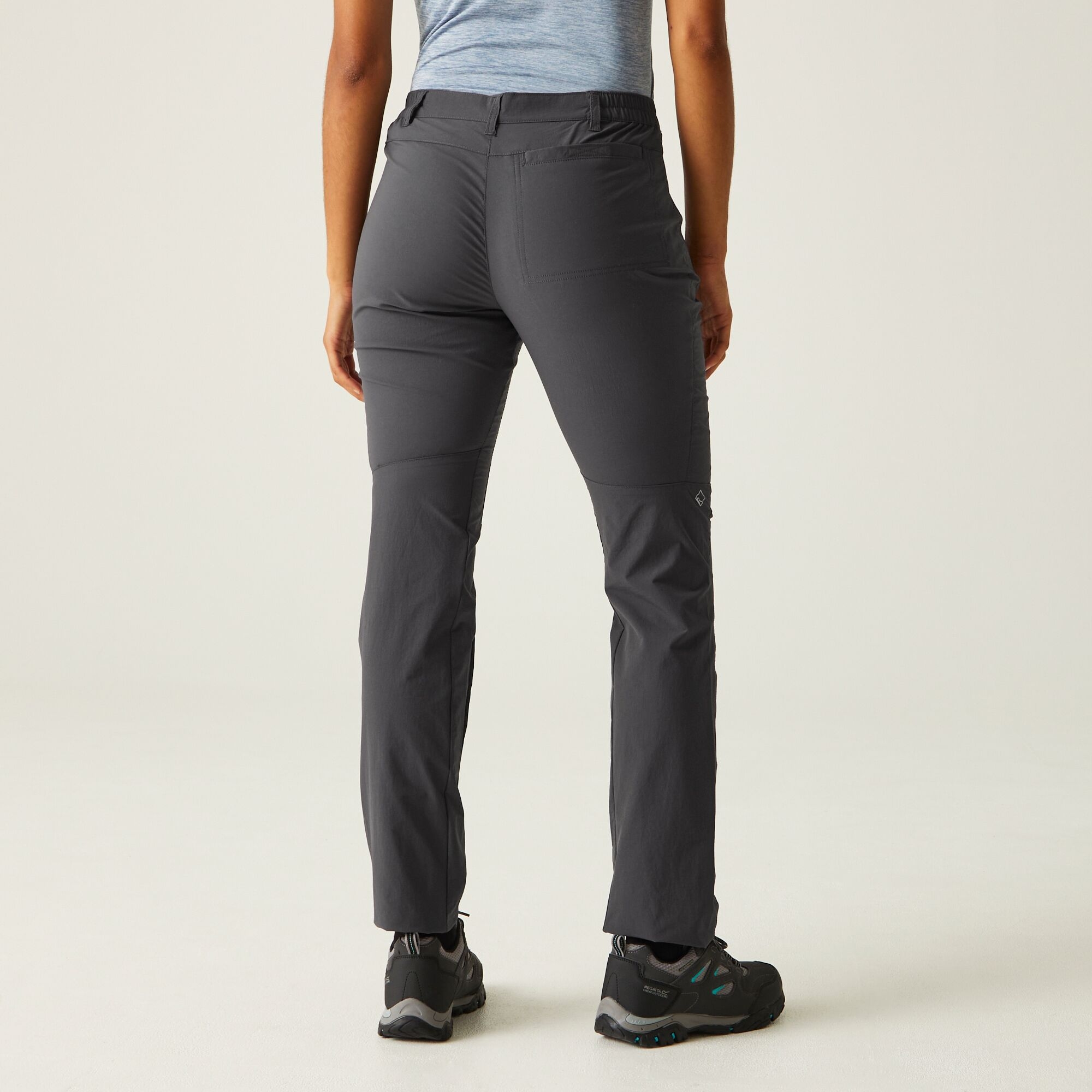 Regatta Damskie spodnie trekkingowe Highton Stretch Szary