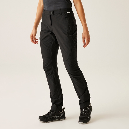 Women's Highton Stretch Walking Trousers Black