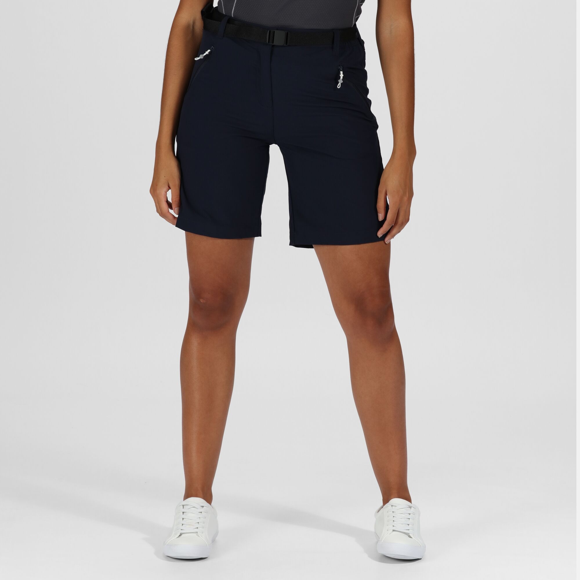 Regatta Damskie spodenki trekkingowe Xert Stretch III Granatowy