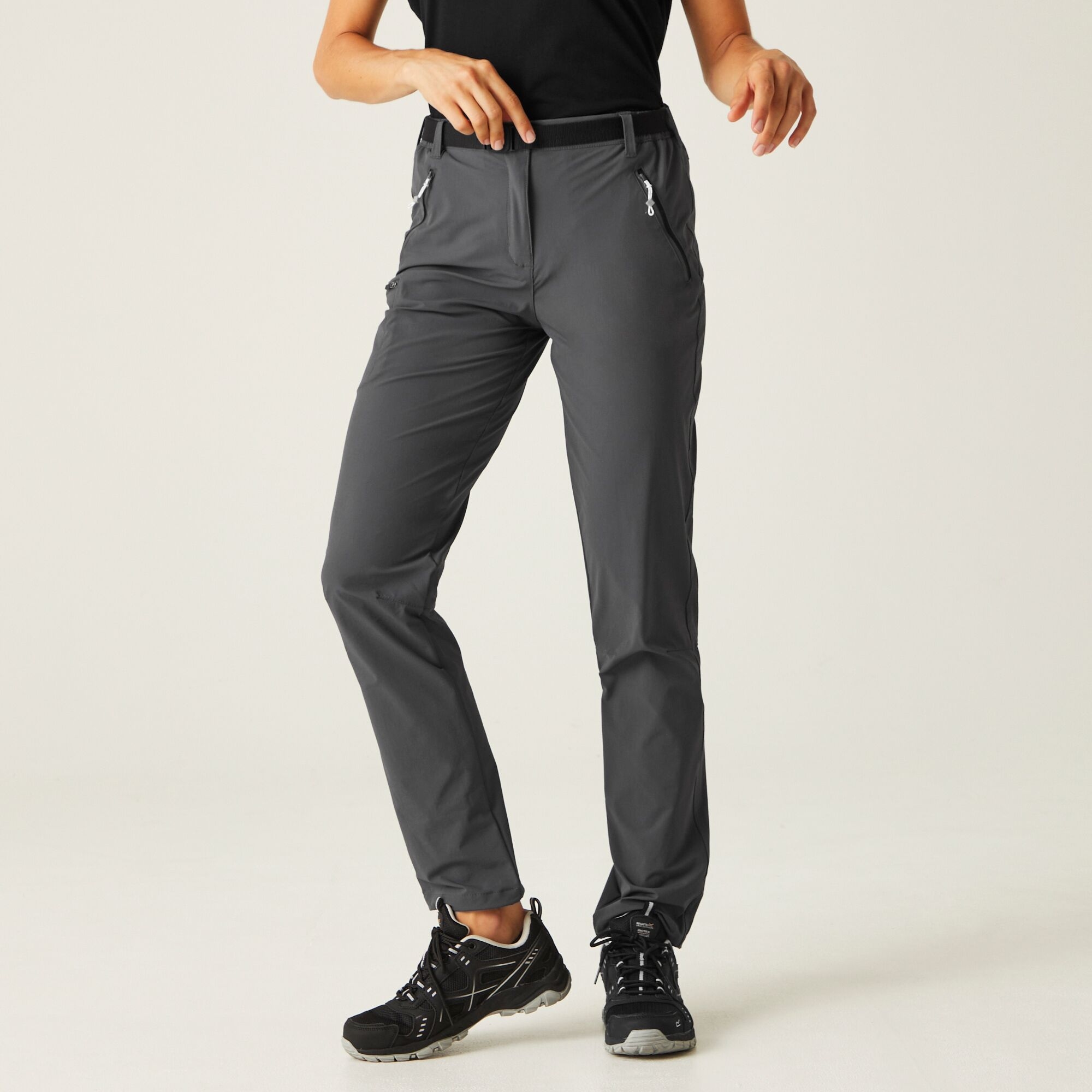 Regatta Damskie spodnie trekkingowe Xert Stretch III Szary