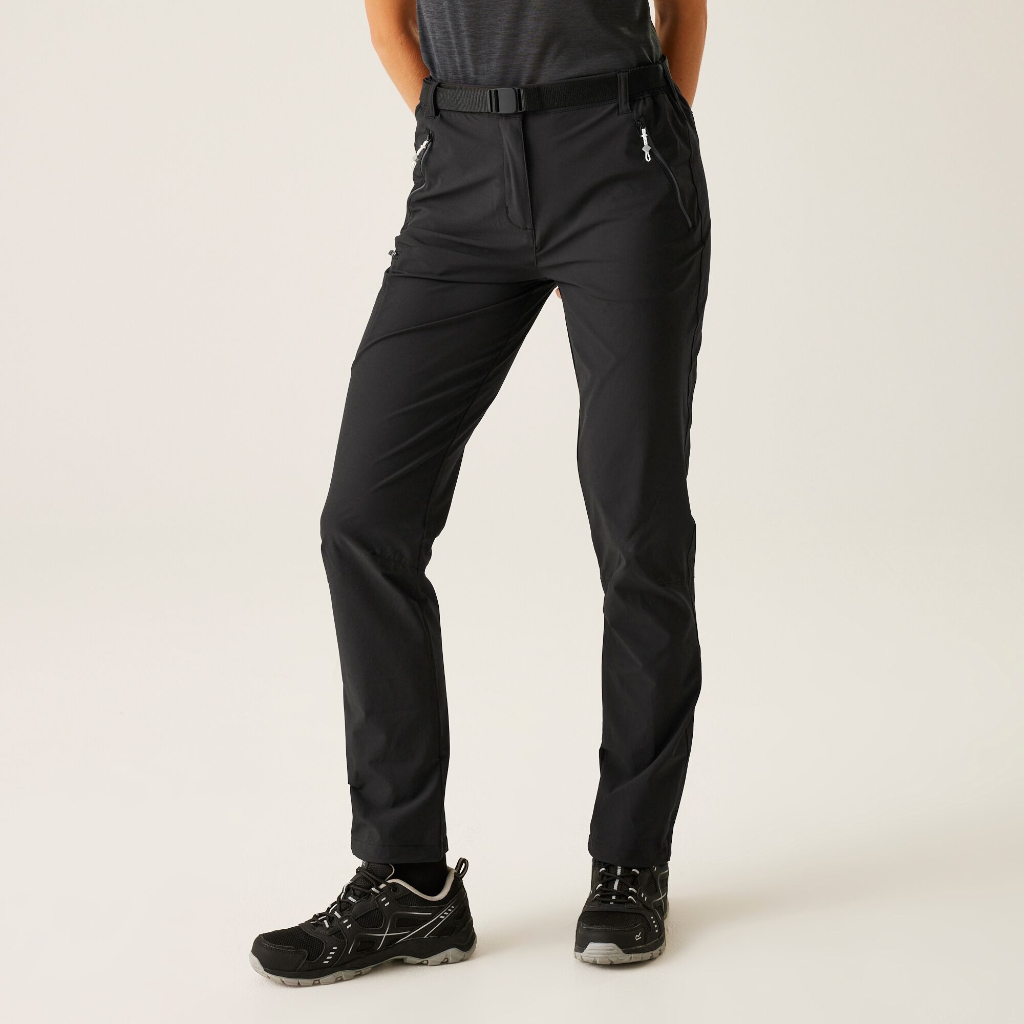 Regatta Damskie spodnie trekkingowe Xert Stretch III Czarny