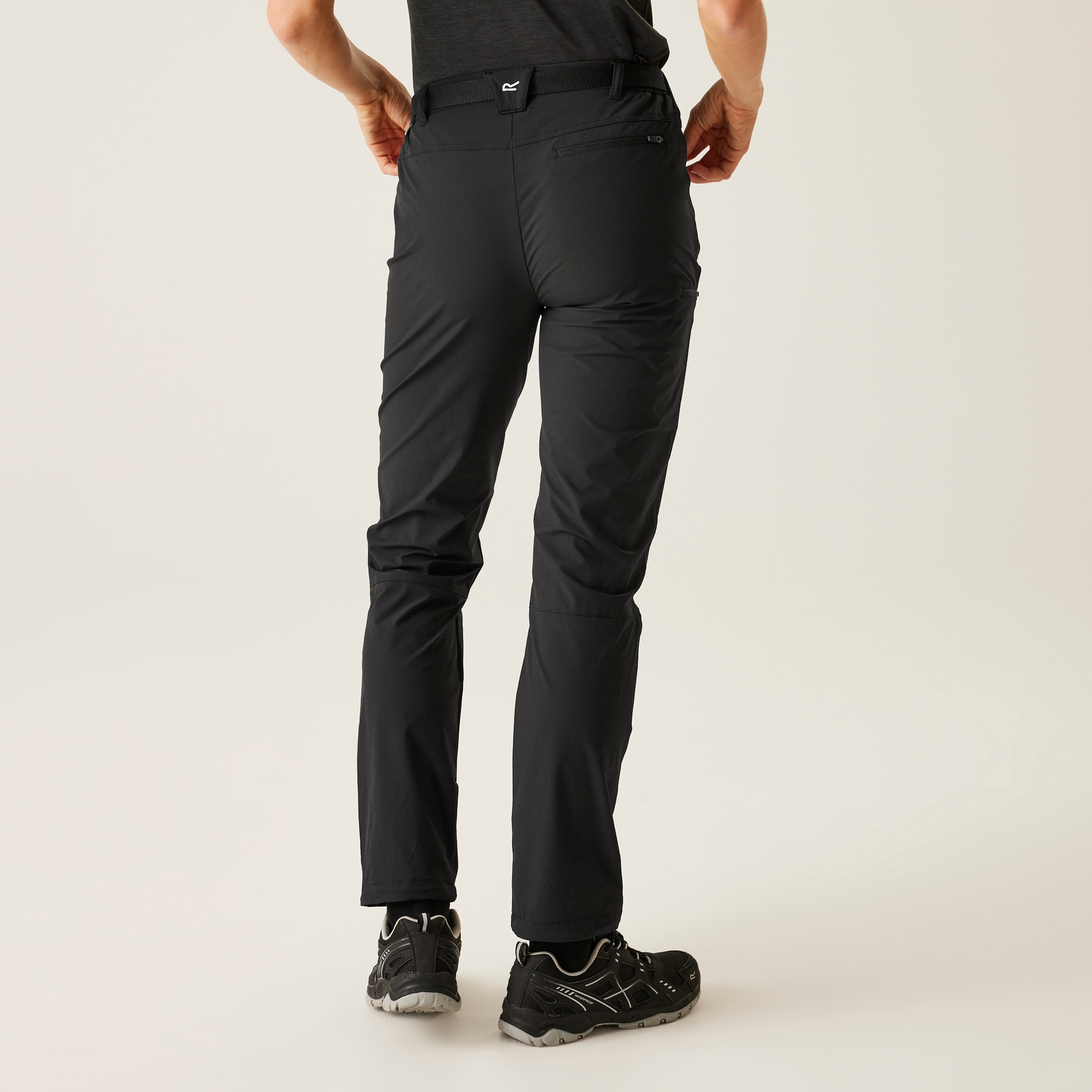 Regatta Damskie Spodnie Trekkingowe Xert Stretch III Czarny