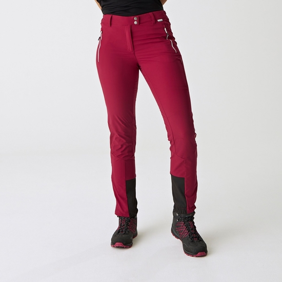 Pantalon Femme MOUNTAIN WINTER Rouge