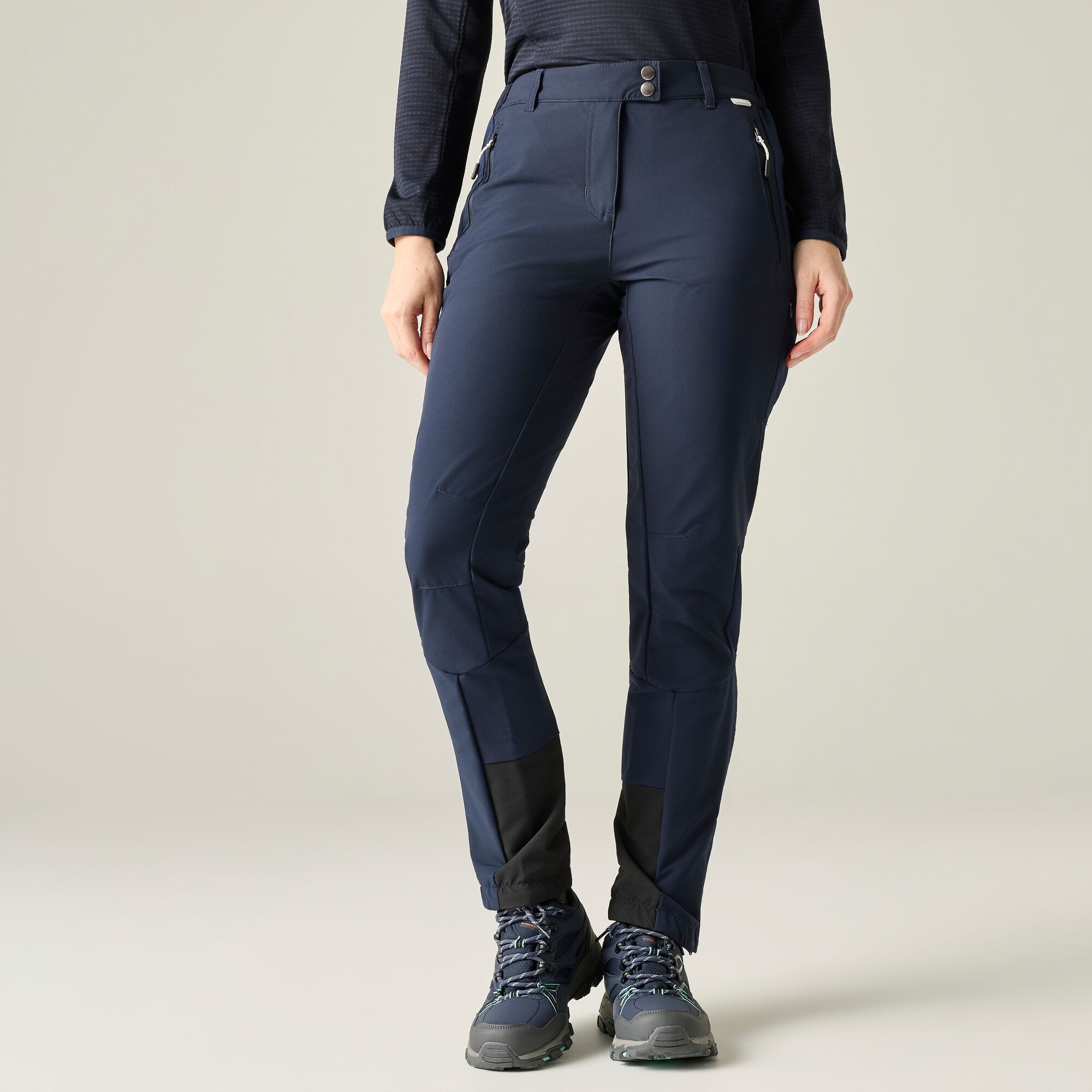 Regatta Women's Mountain Walking Trousers - Blue Small