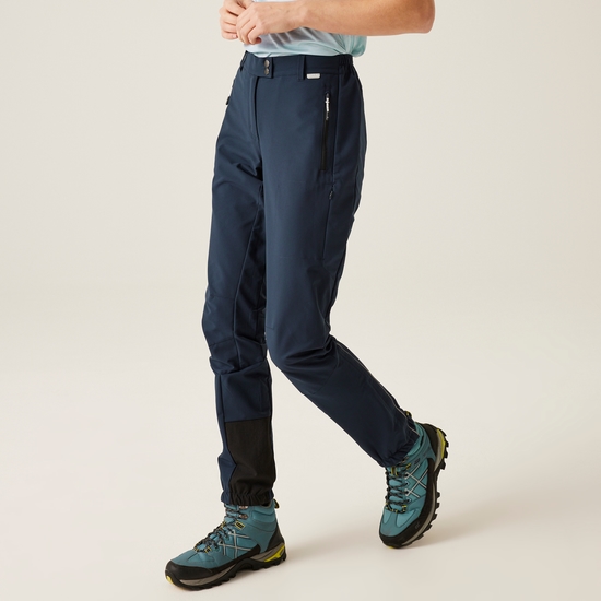 Women's Mountain Walking Trousers Navy Navy