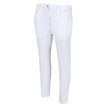 Short en jean Femme coupe skinny GABRINA Blanc