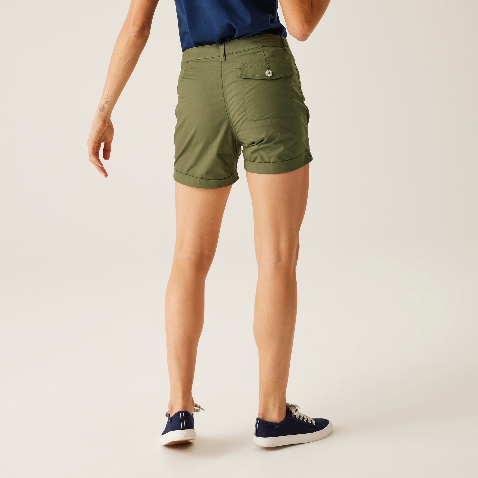 Regatta Damskie szorty Pemma Zielony