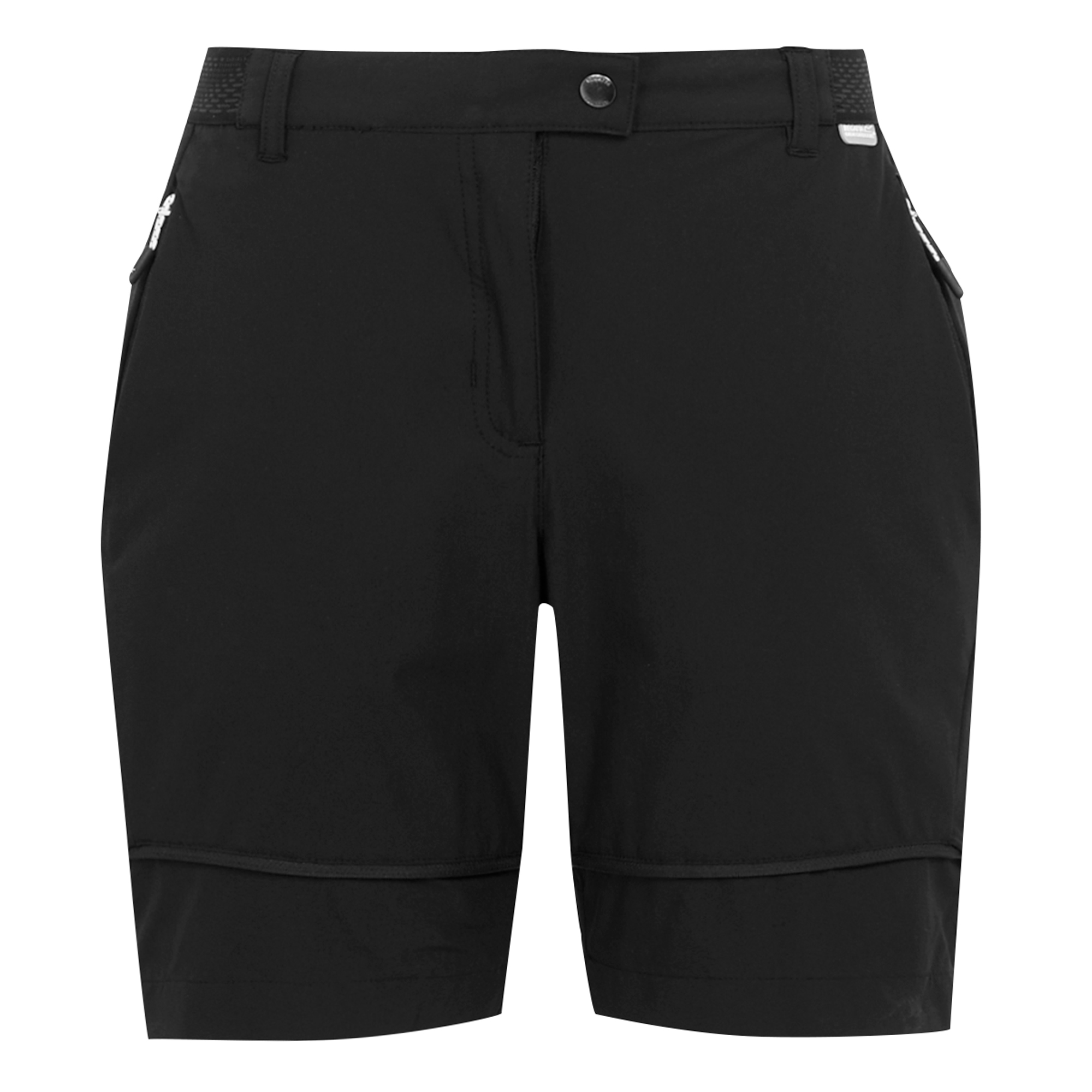 Regatta Damskie spodnie z odpinanymi nogawkami Mountain Zip off Czarny