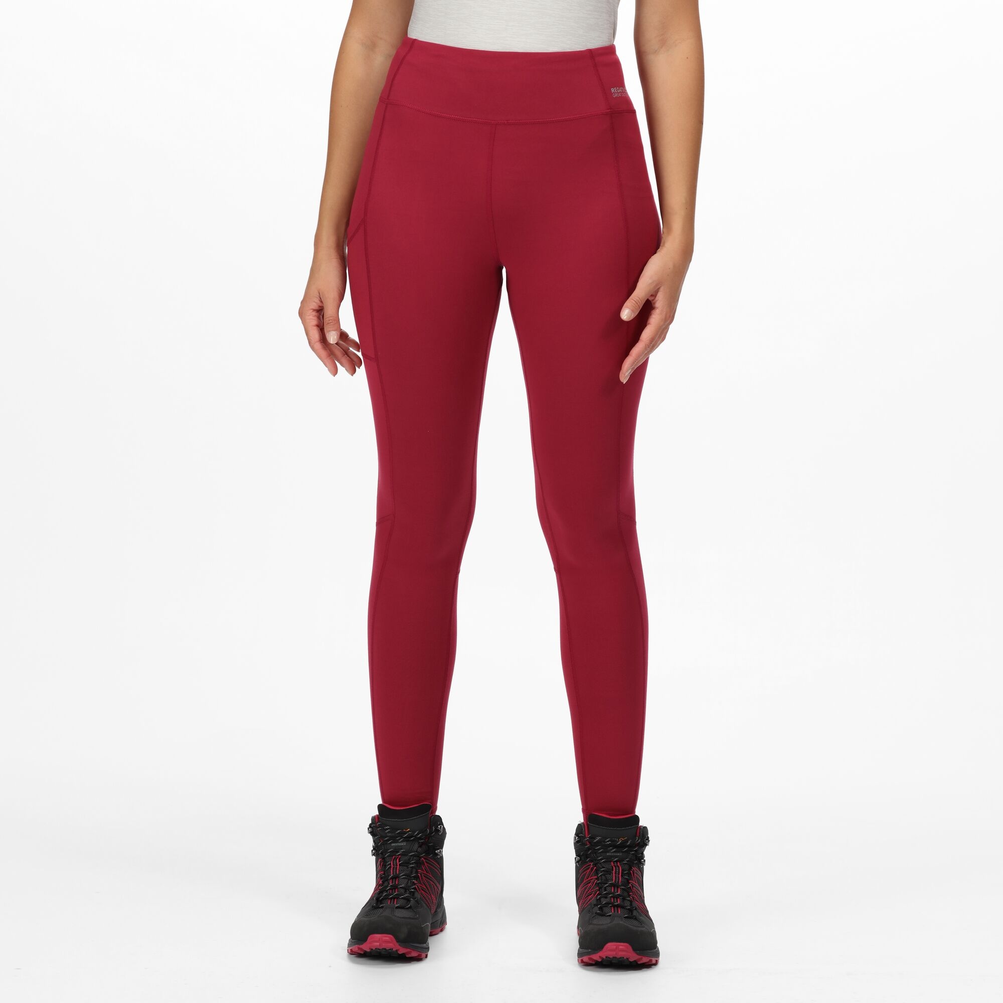 Regatta Damskie Legginsy Holeen II Purpurowy, Rozmiar: 46 R